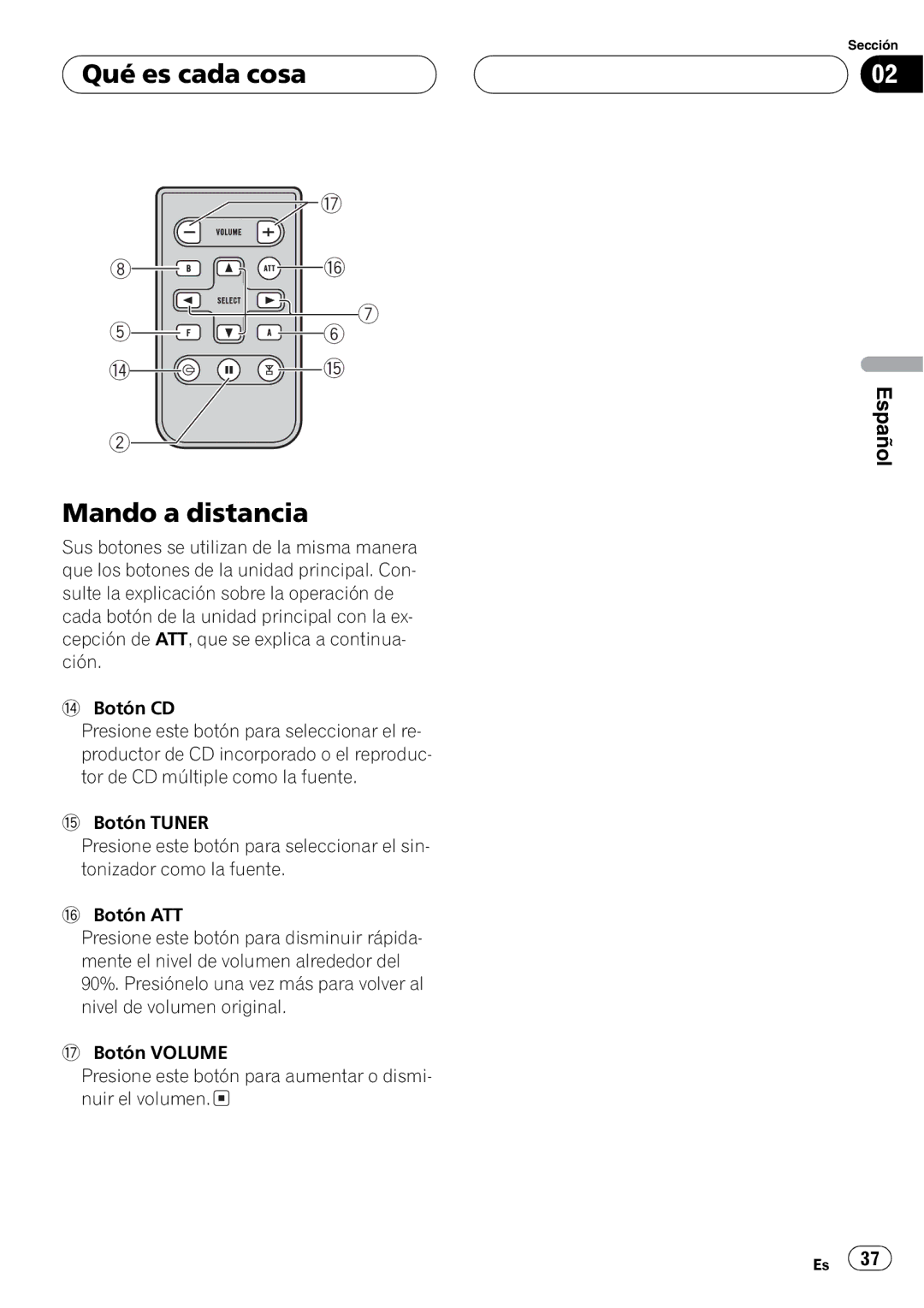 Pioneer DEH-P2650 operation manual + + 