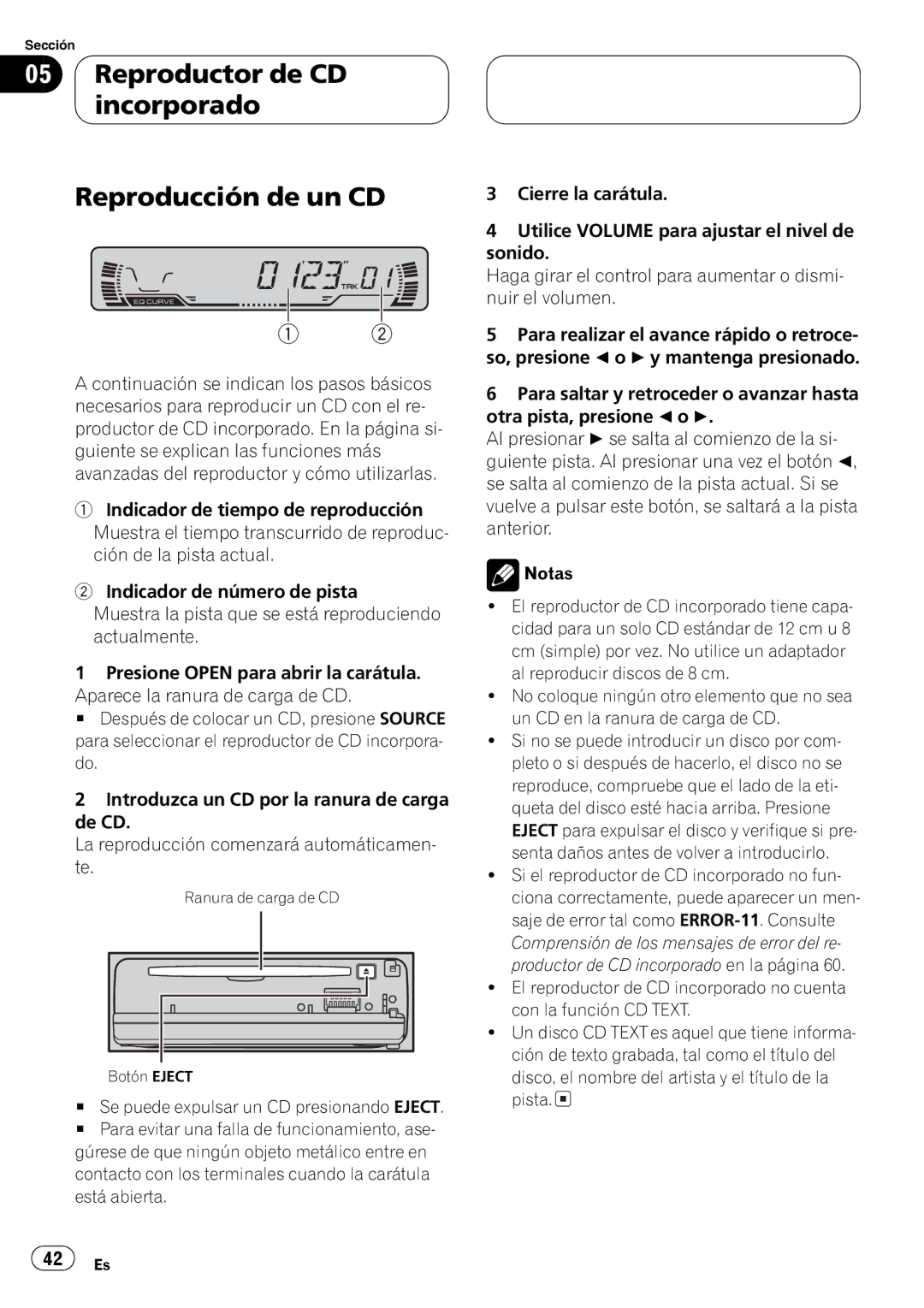 Pioneer DEH-P2650 operation manual + % 