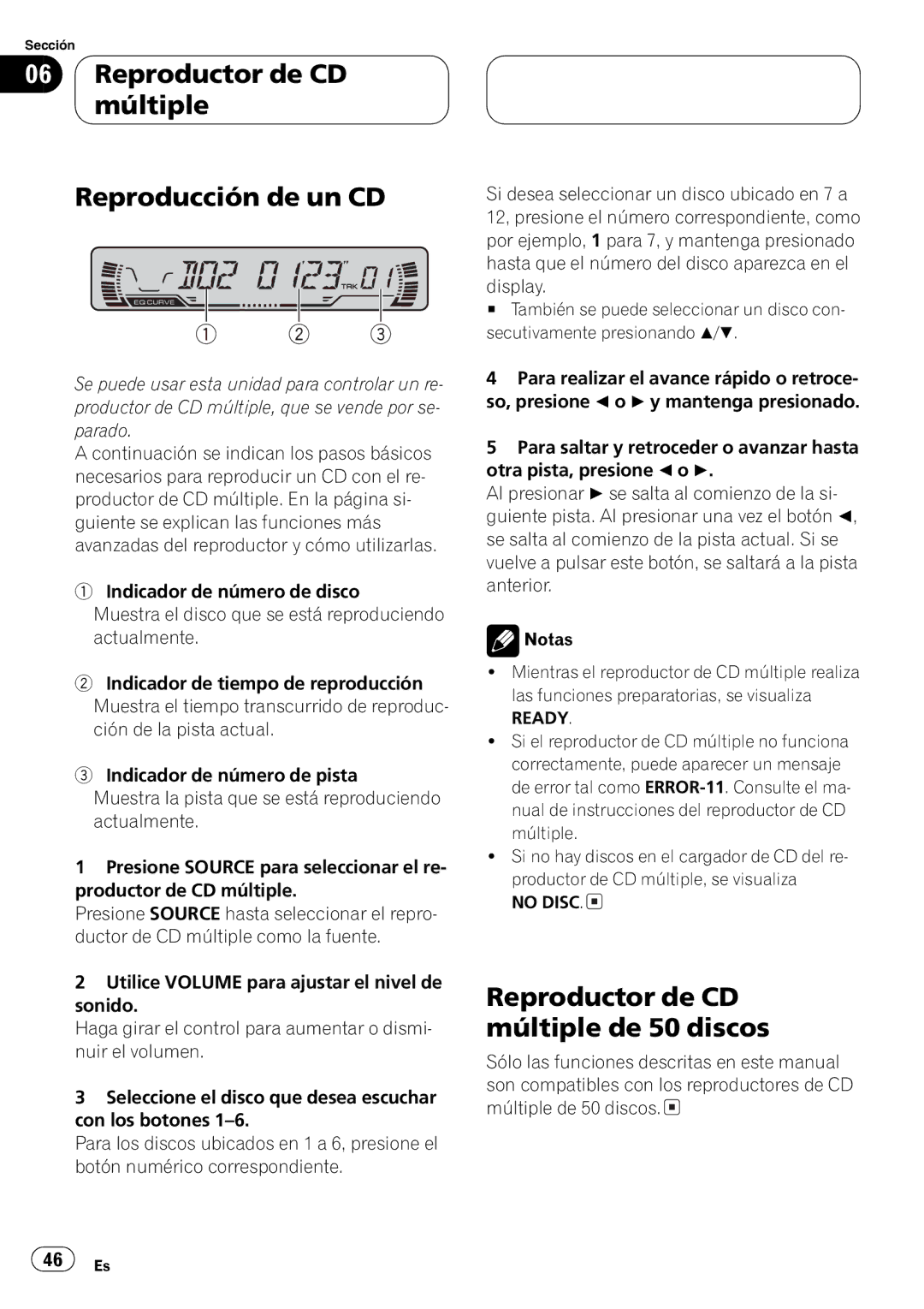 Pioneer DEH-P2650 operation manual 