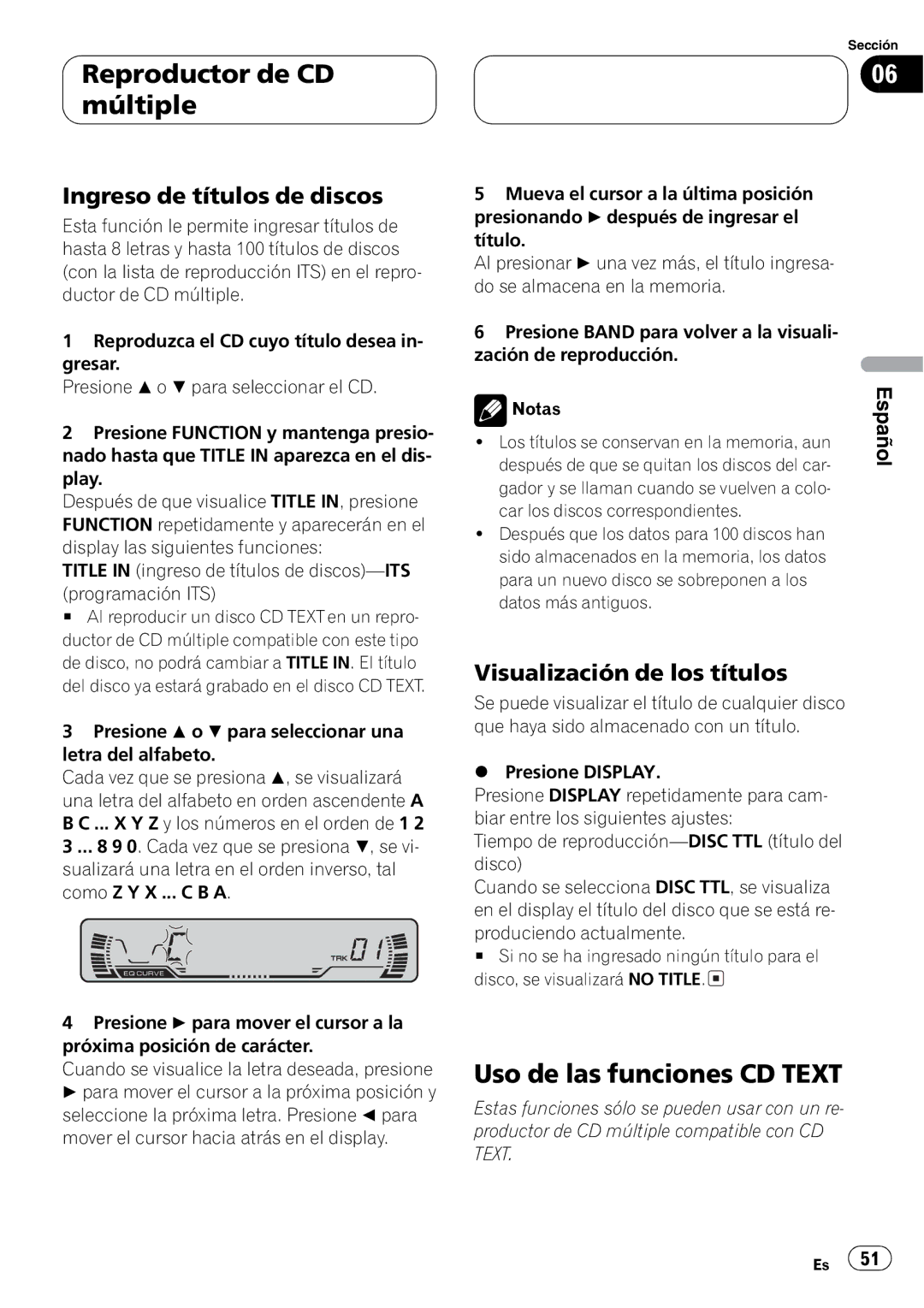 Pioneer DEH-P2650 operation manual + % 