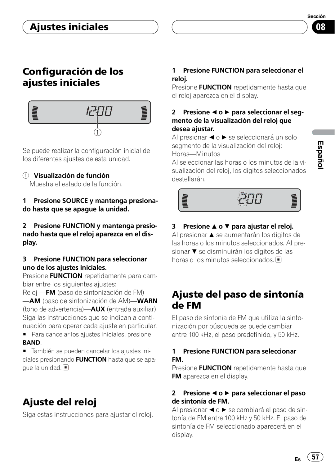 Pioneer DEH-P2650 operation manual + + 