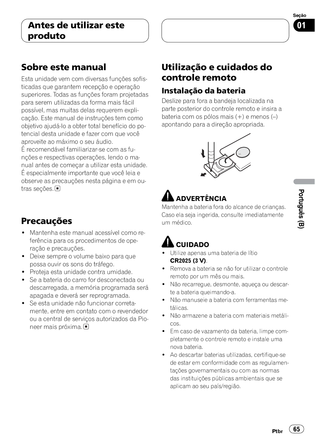 Pioneer DEH-P2650 operation manual 