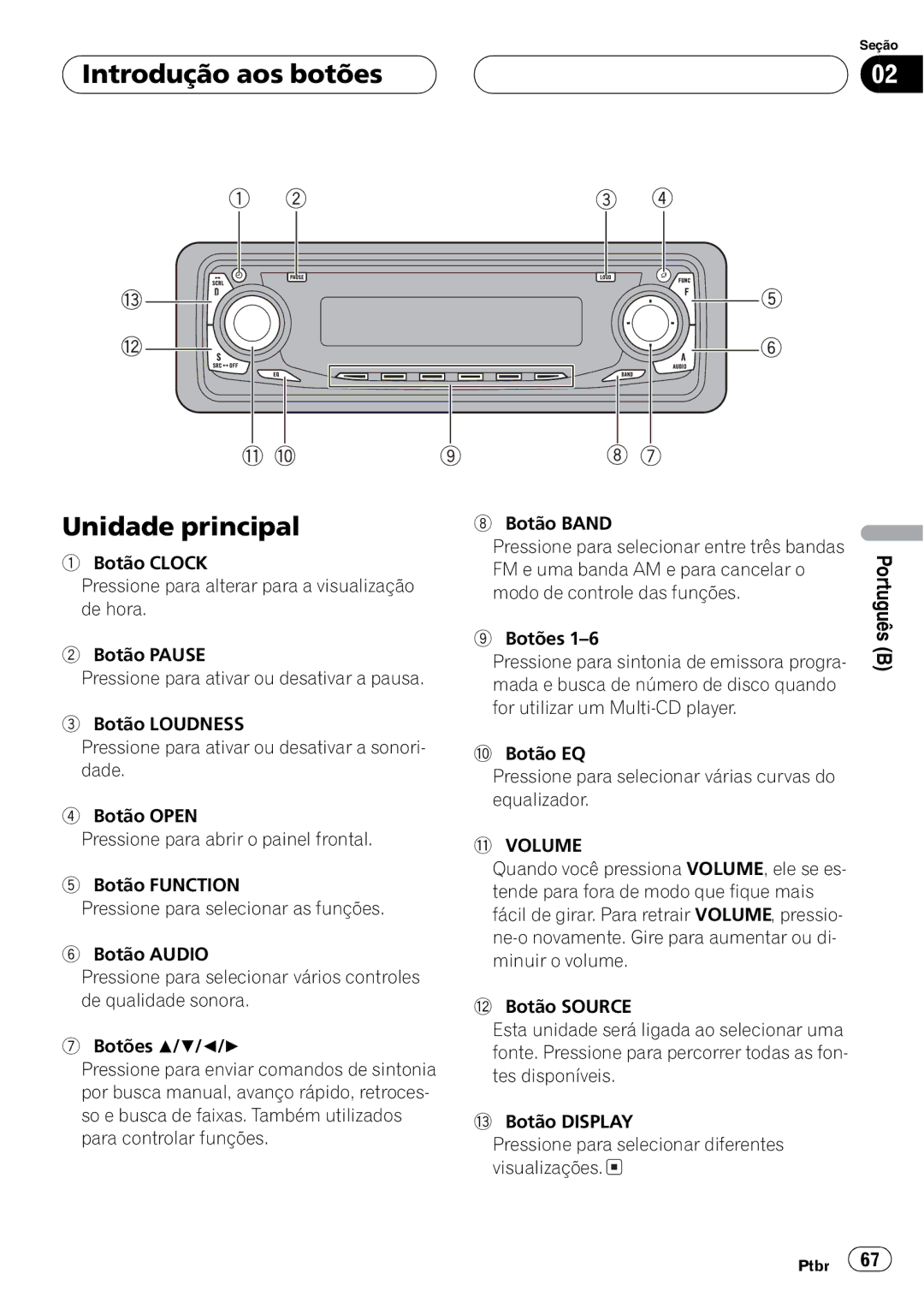 Pioneer DEH-P2650 operation manual 