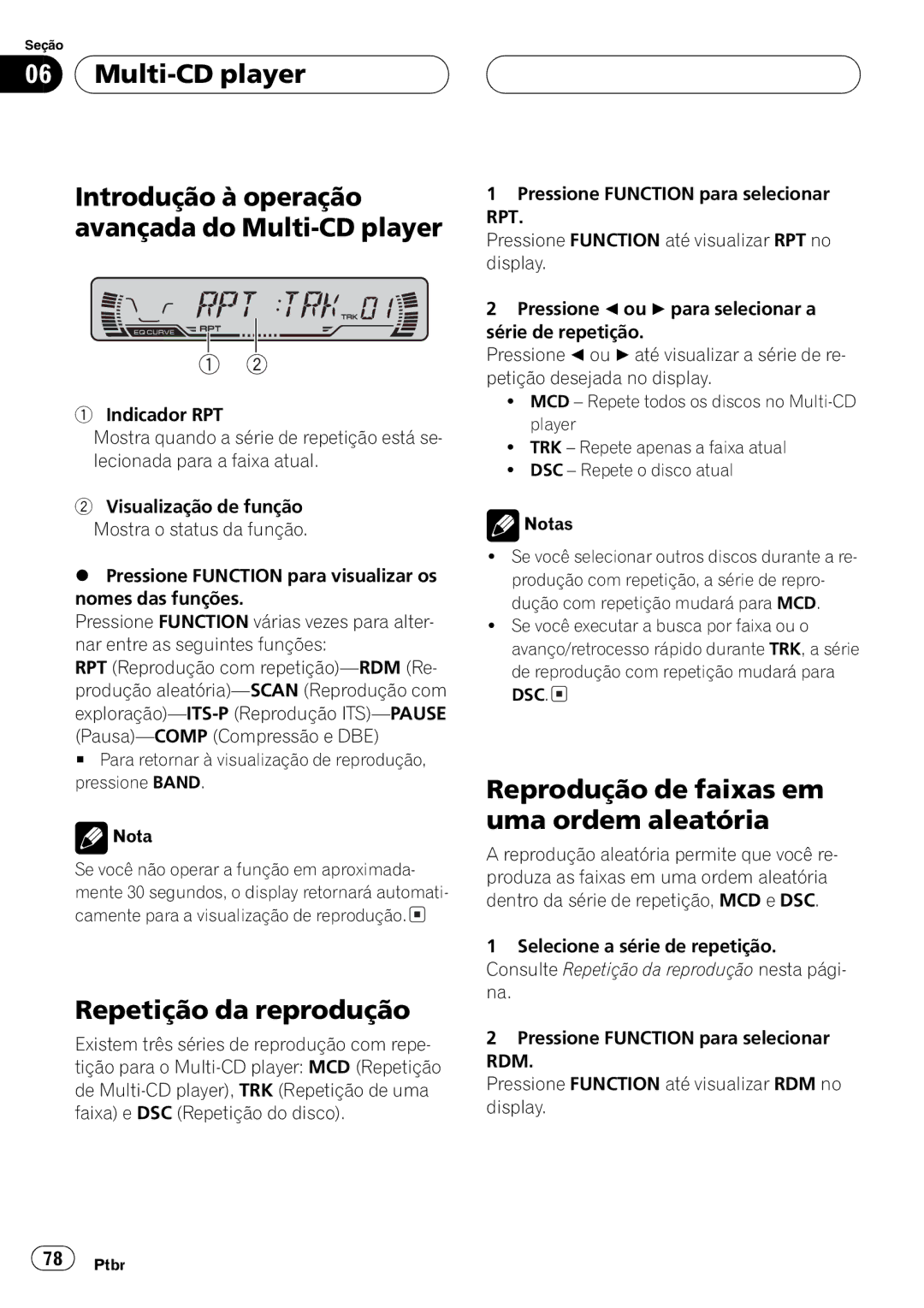 Pioneer DEH-P2650 operation manual 