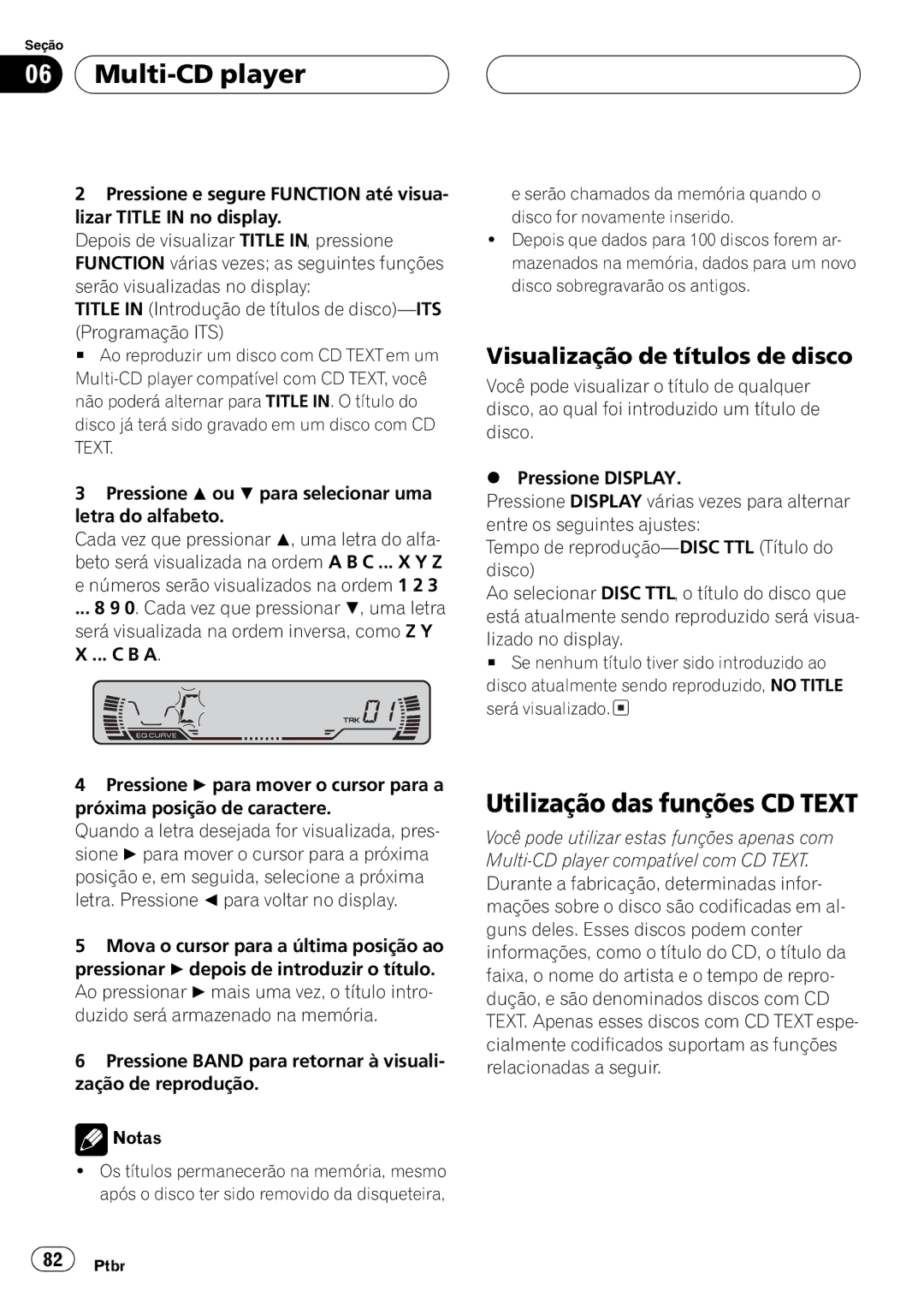 Pioneer DEH-P2650 operation manual 