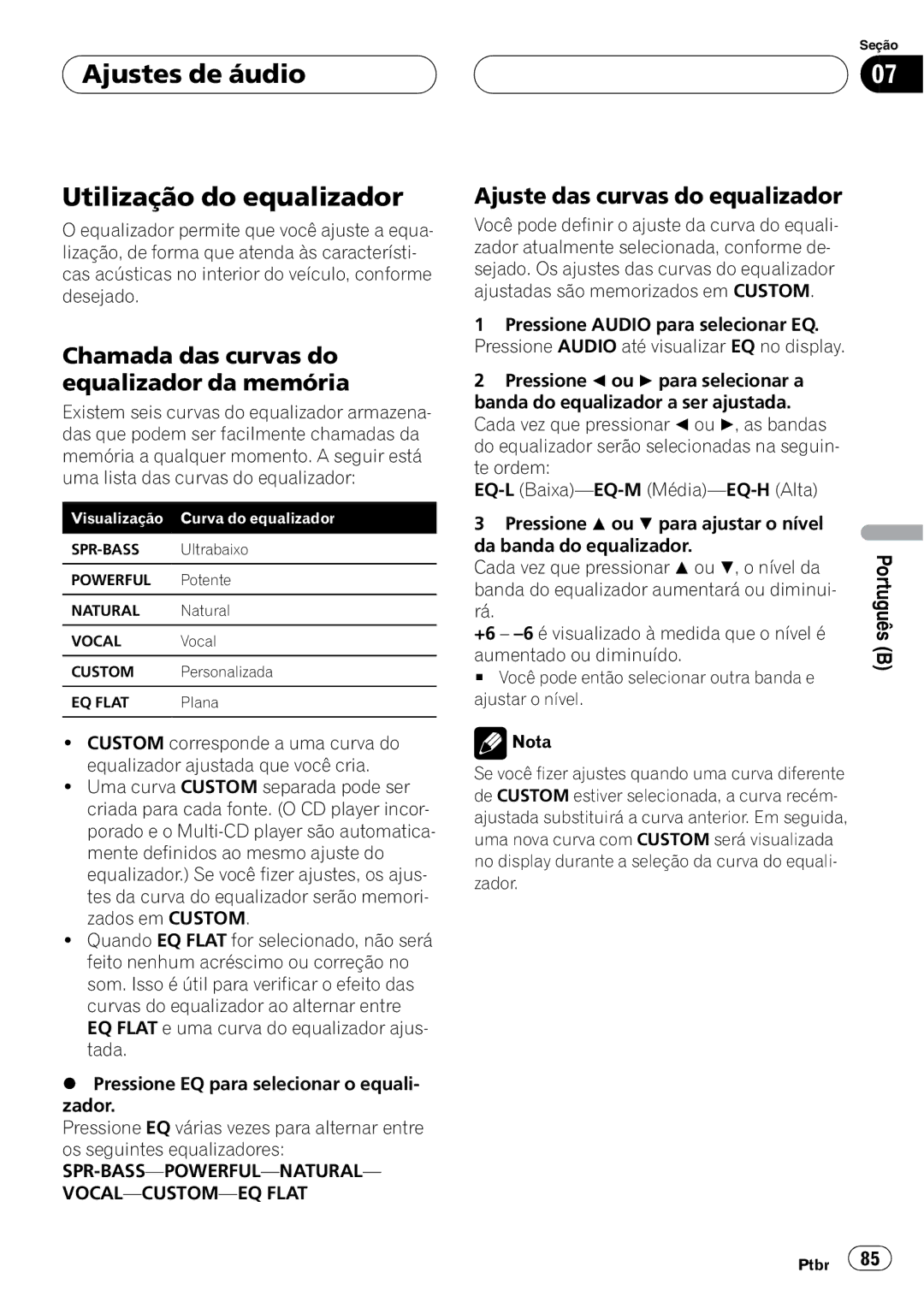 Pioneer DEH-P2650 operation manual 