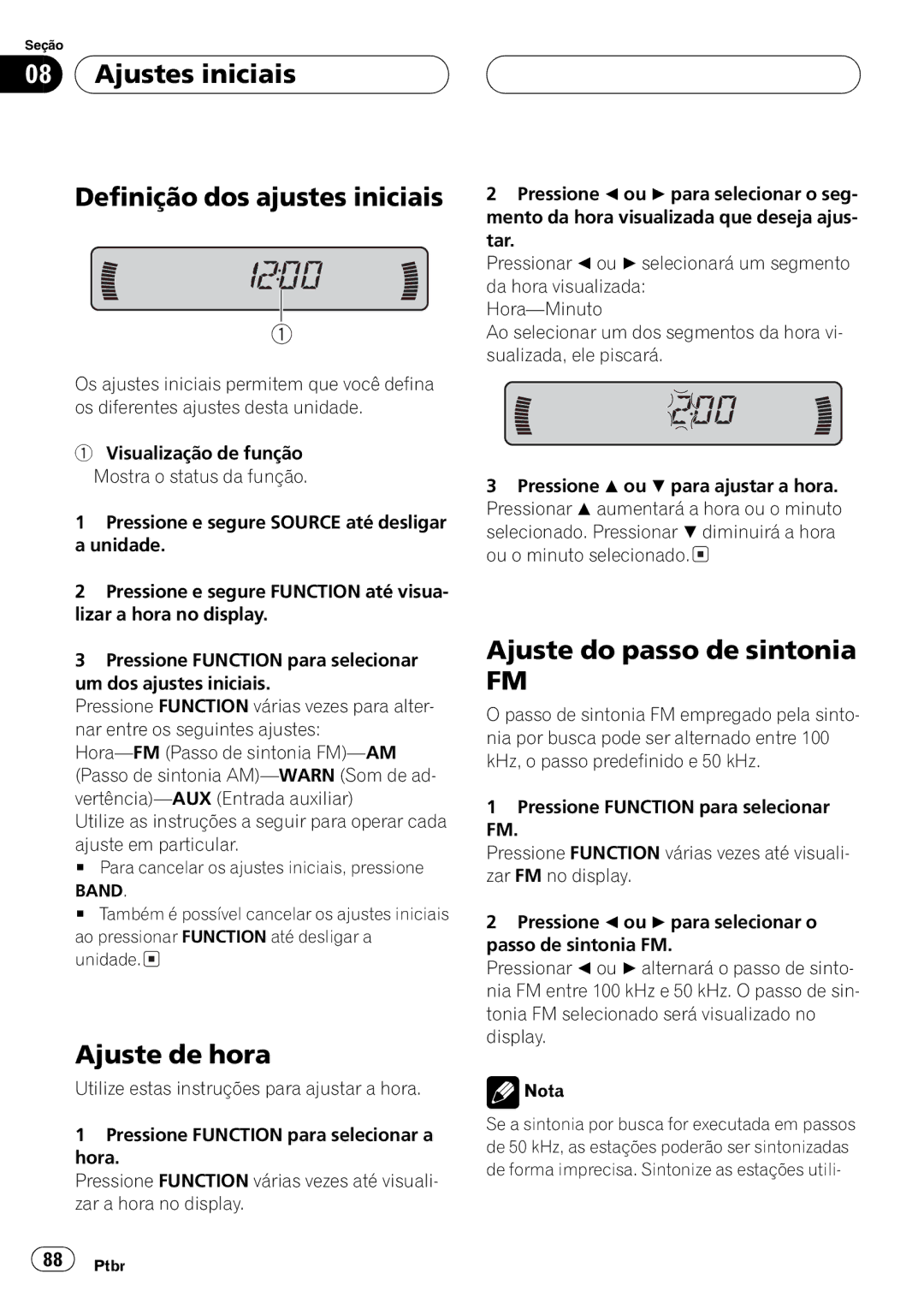 Pioneer DEH-P2650 operation manual 