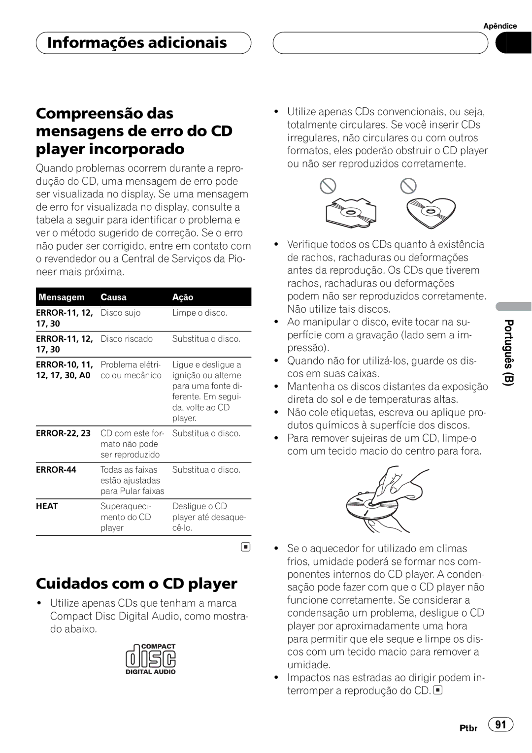 Pioneer DEH-P2650 operation manual 