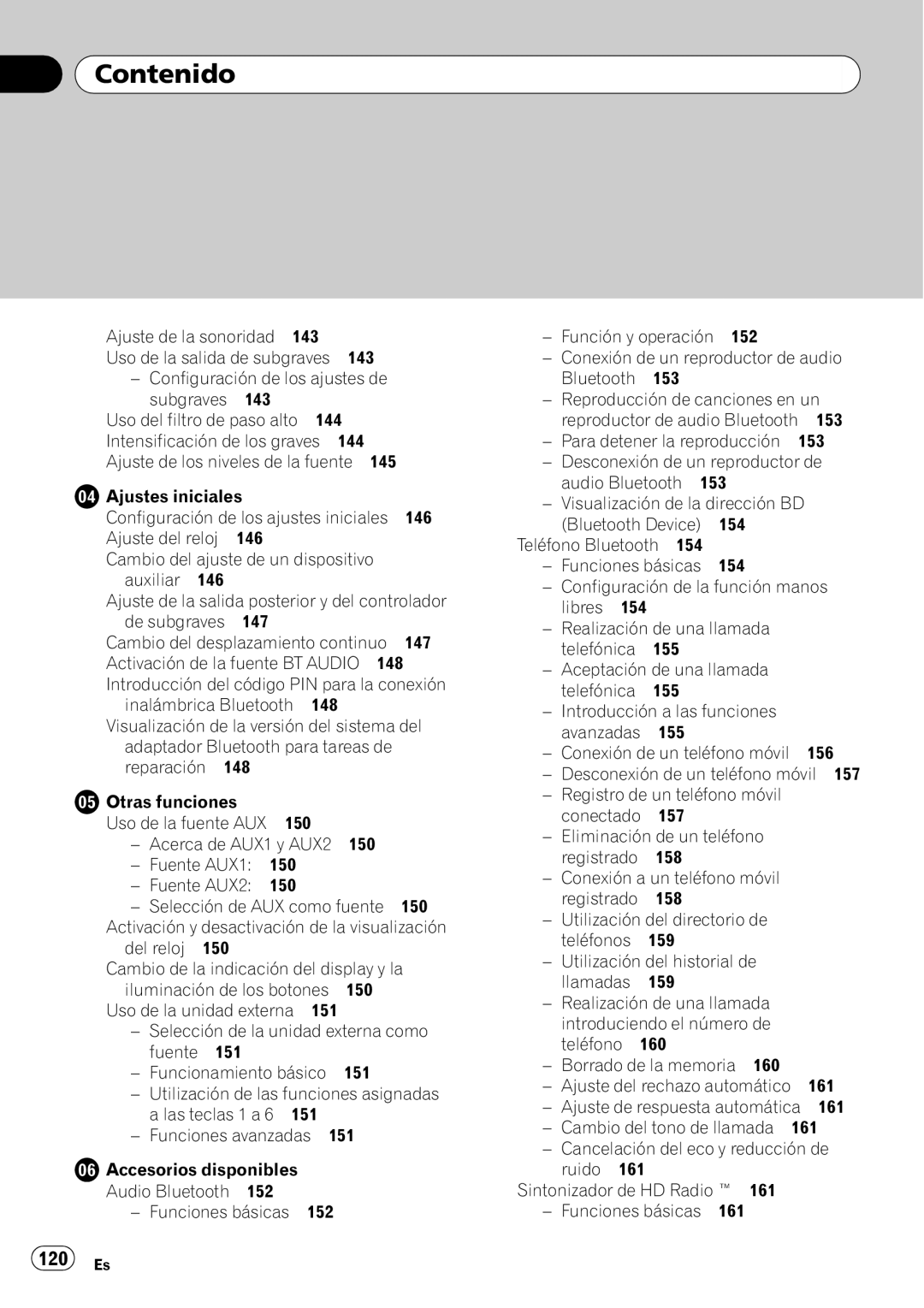 Pioneer DEH-P3100UB operation manual 120 Es, Cambio del tono de llamada 