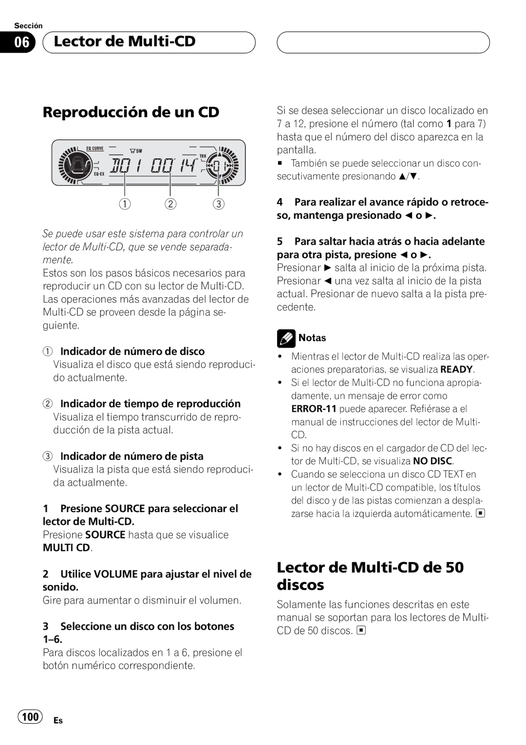 Pioneer DEH-P350 operation manual 