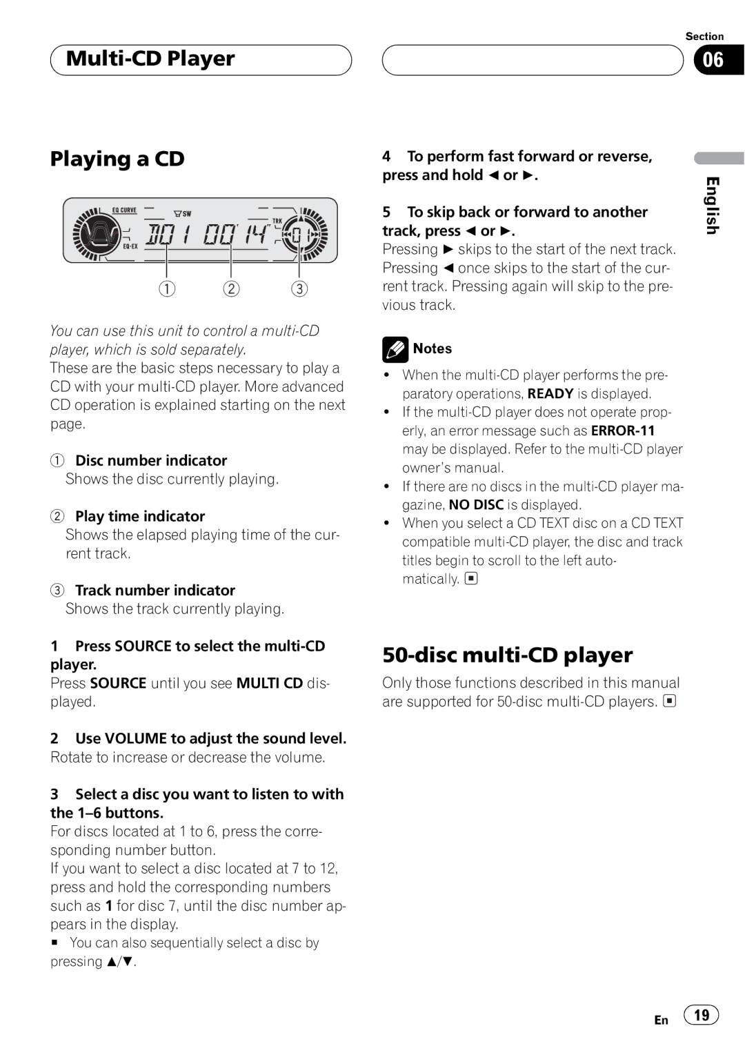 Pioneer DEH-P350 operation manual 