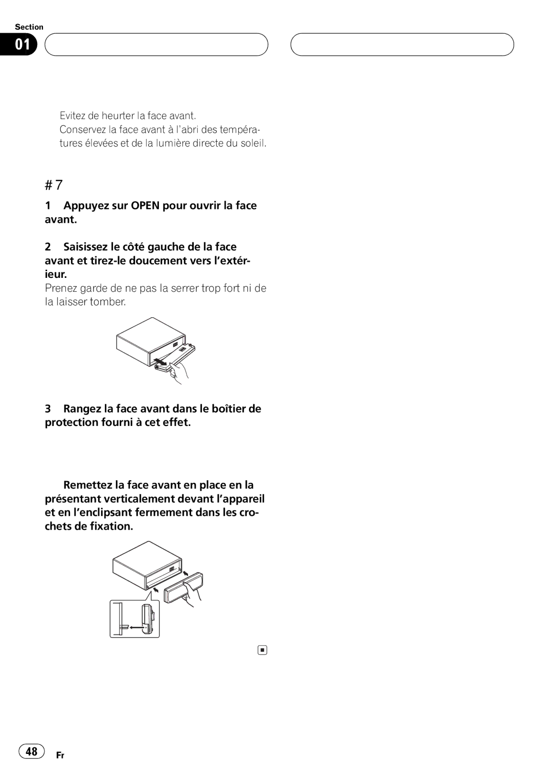 Pioneer DEH-P350 operation manual 