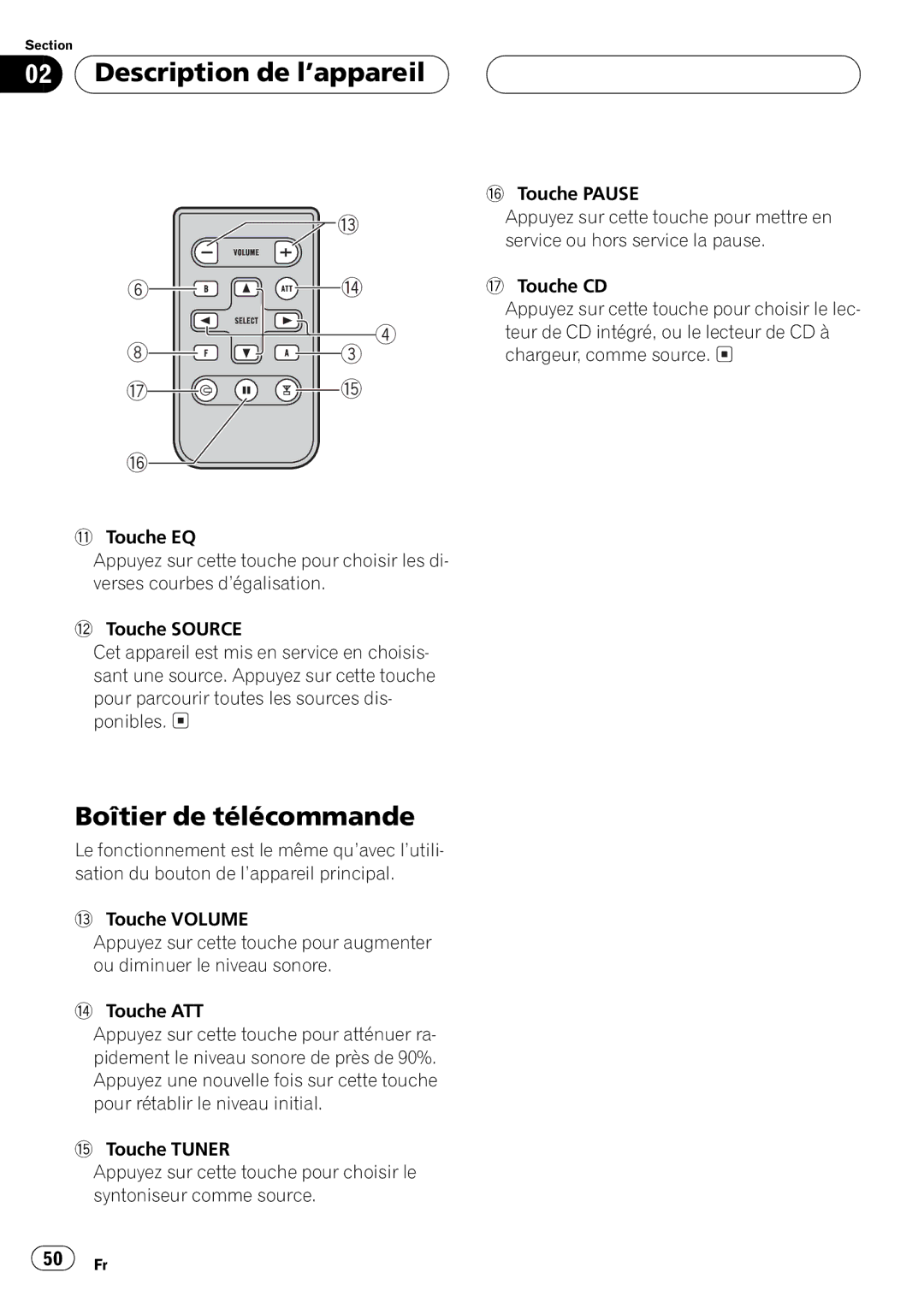 Pioneer DEH-P350 operation manual 