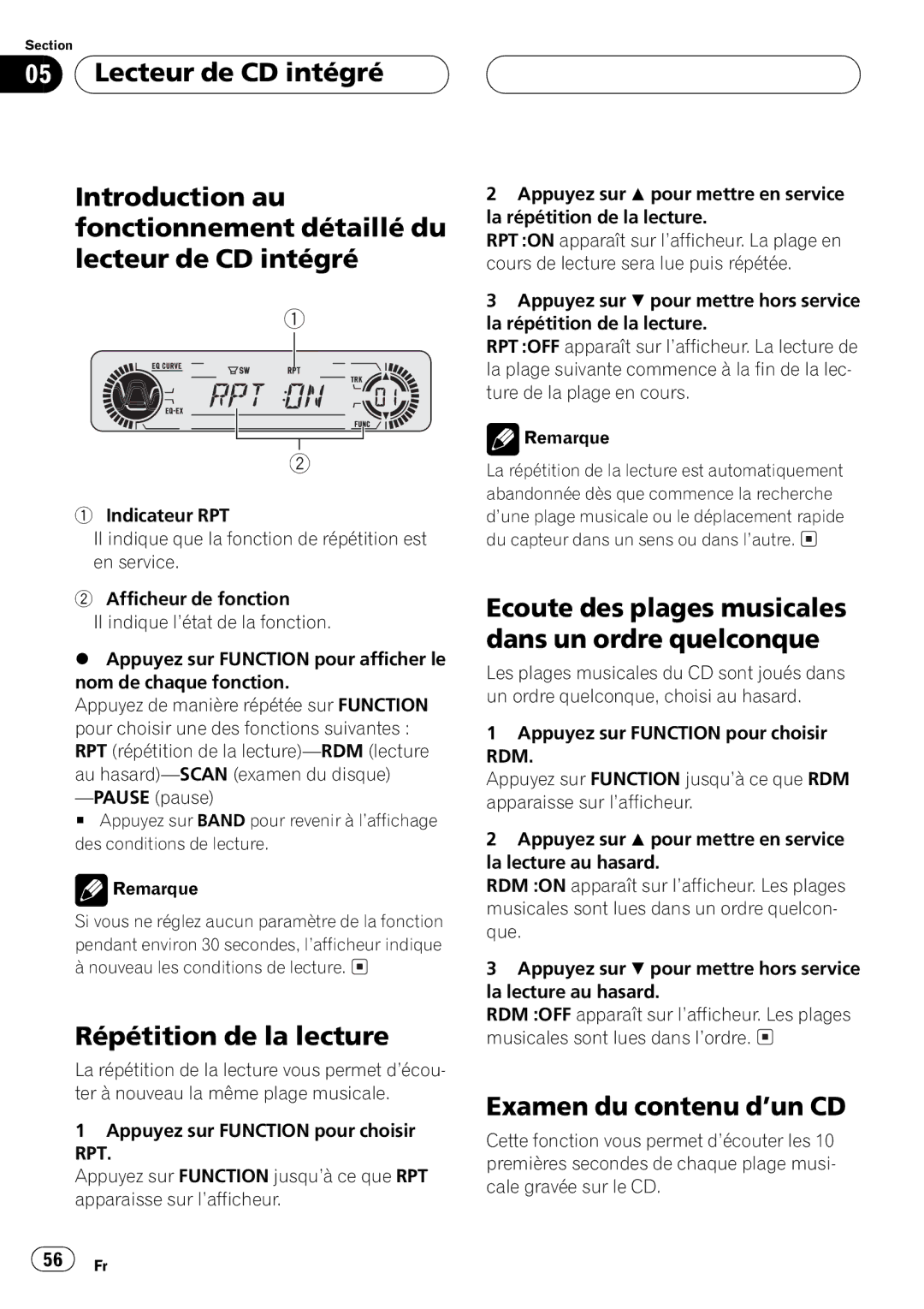 Pioneer DEH-P350 operation manual 