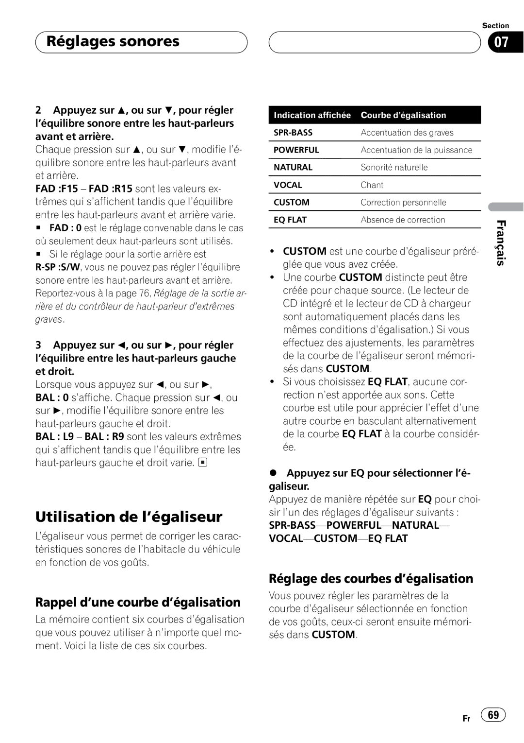 Pioneer DEH-P350 operation manual 