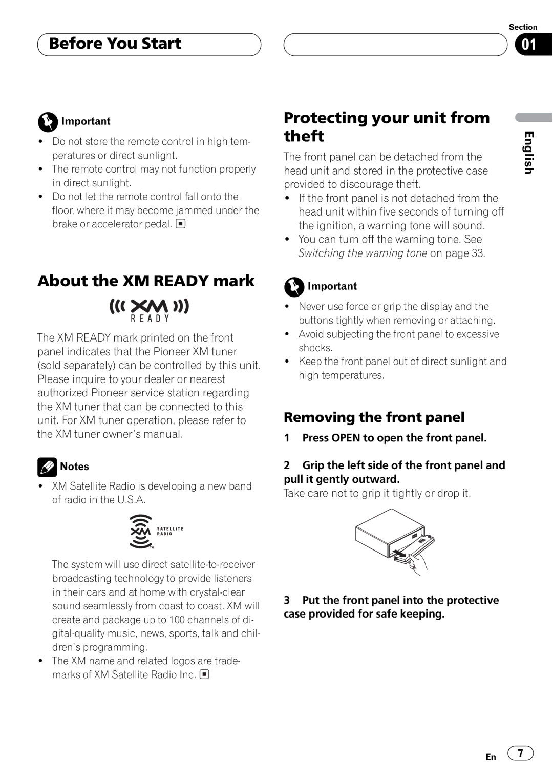 Pioneer DEH-P350 operation manual 