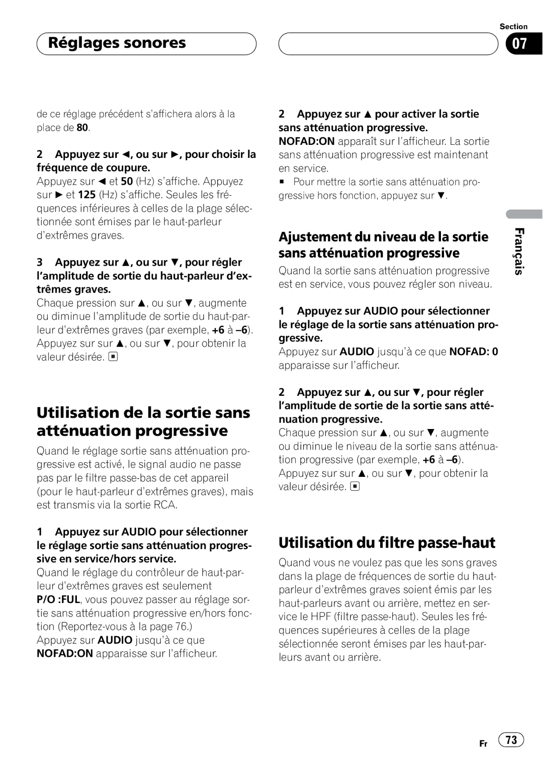 Pioneer DEH-P350 operation manual 