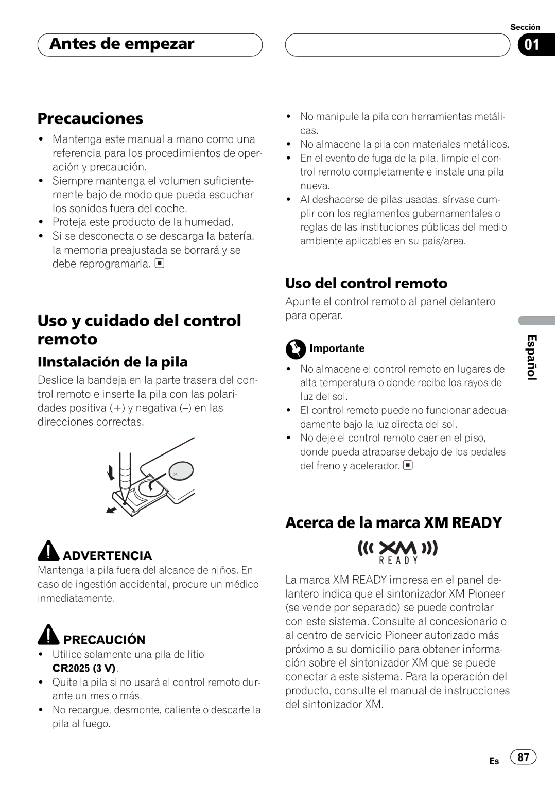 Pioneer DEH-P350 operation manual + + 