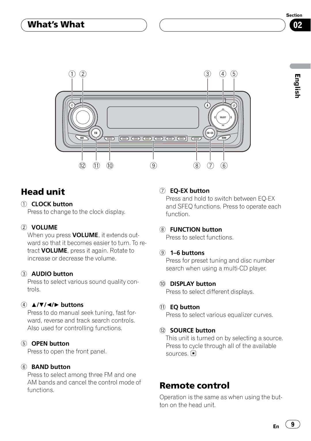 Pioneer DEH-P350 operation manual 