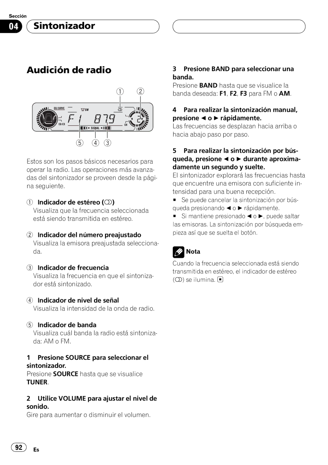 Pioneer DEH-P350 operation manual 