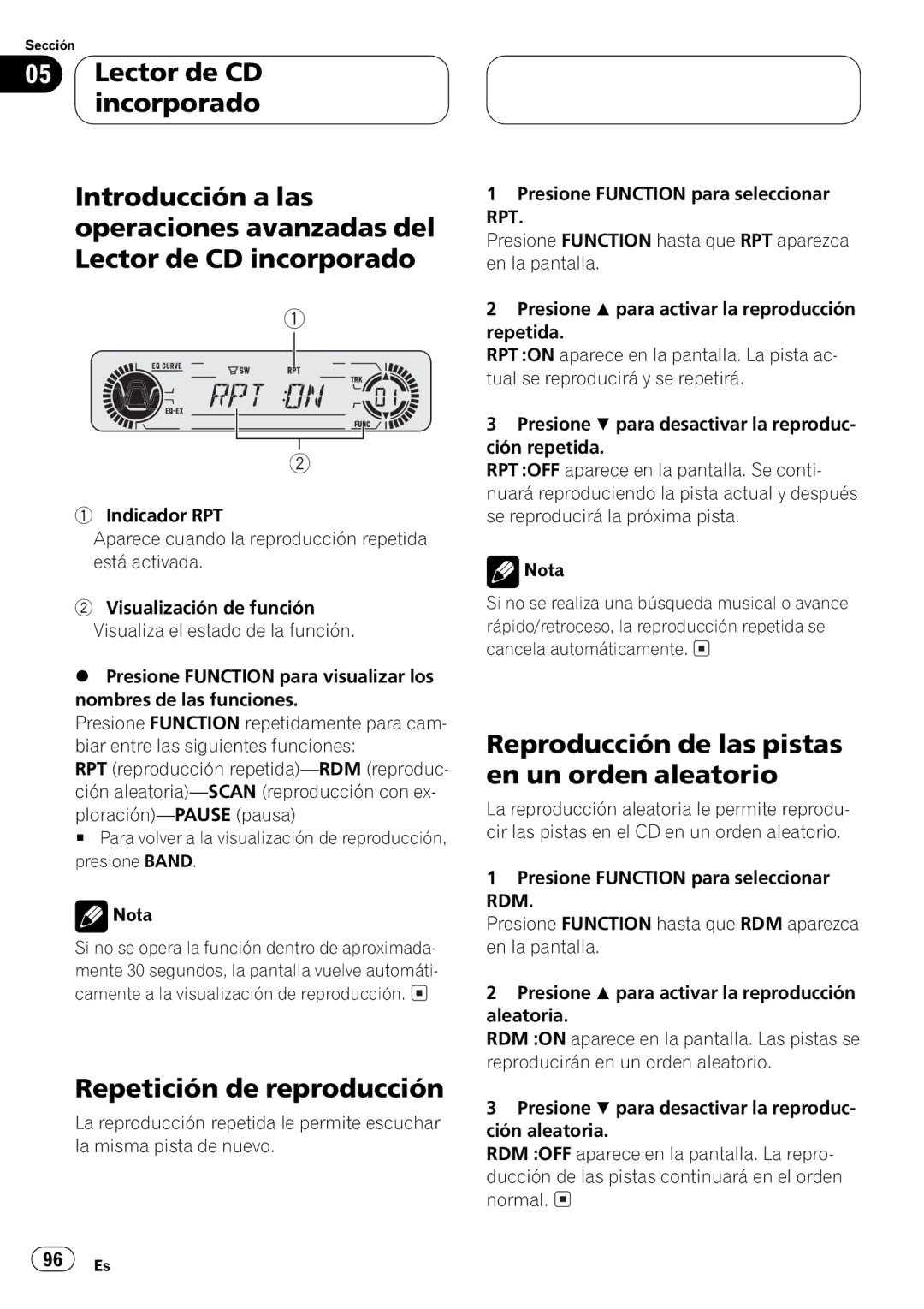 Pioneer DEH-P350 operation manual + + 