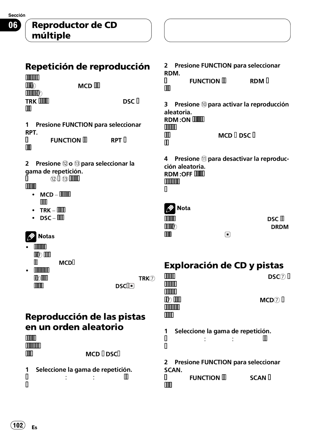 Pioneer DEH-P360 operation manual + + 