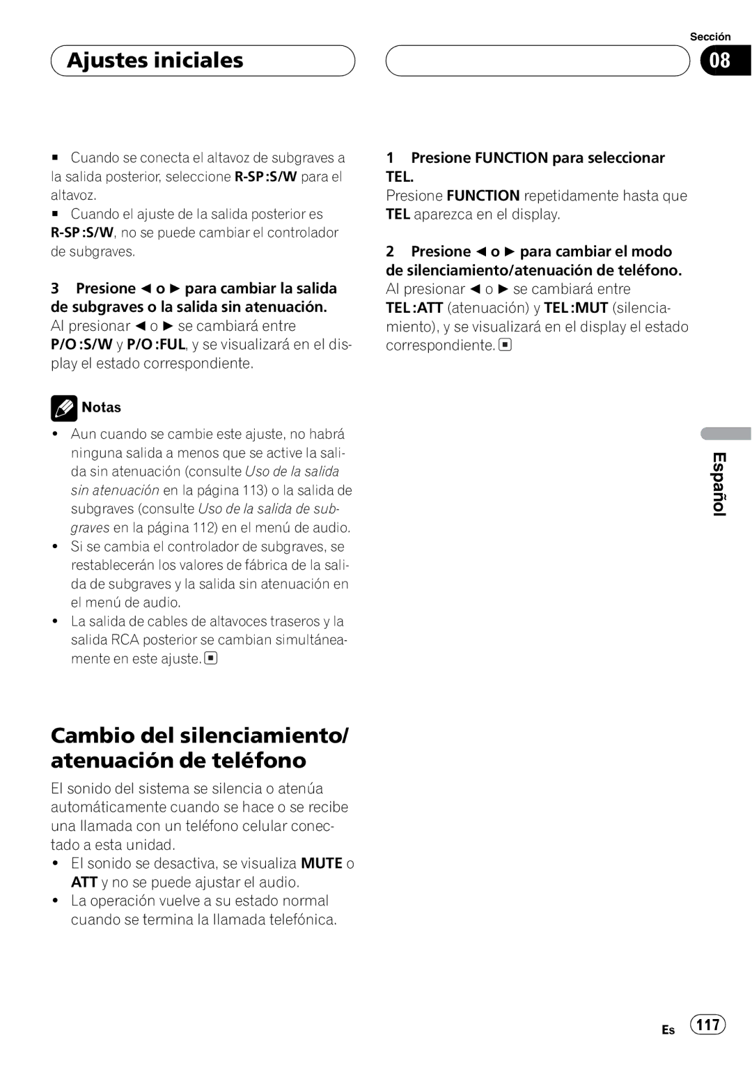 Pioneer DEH-P360 operation manual 