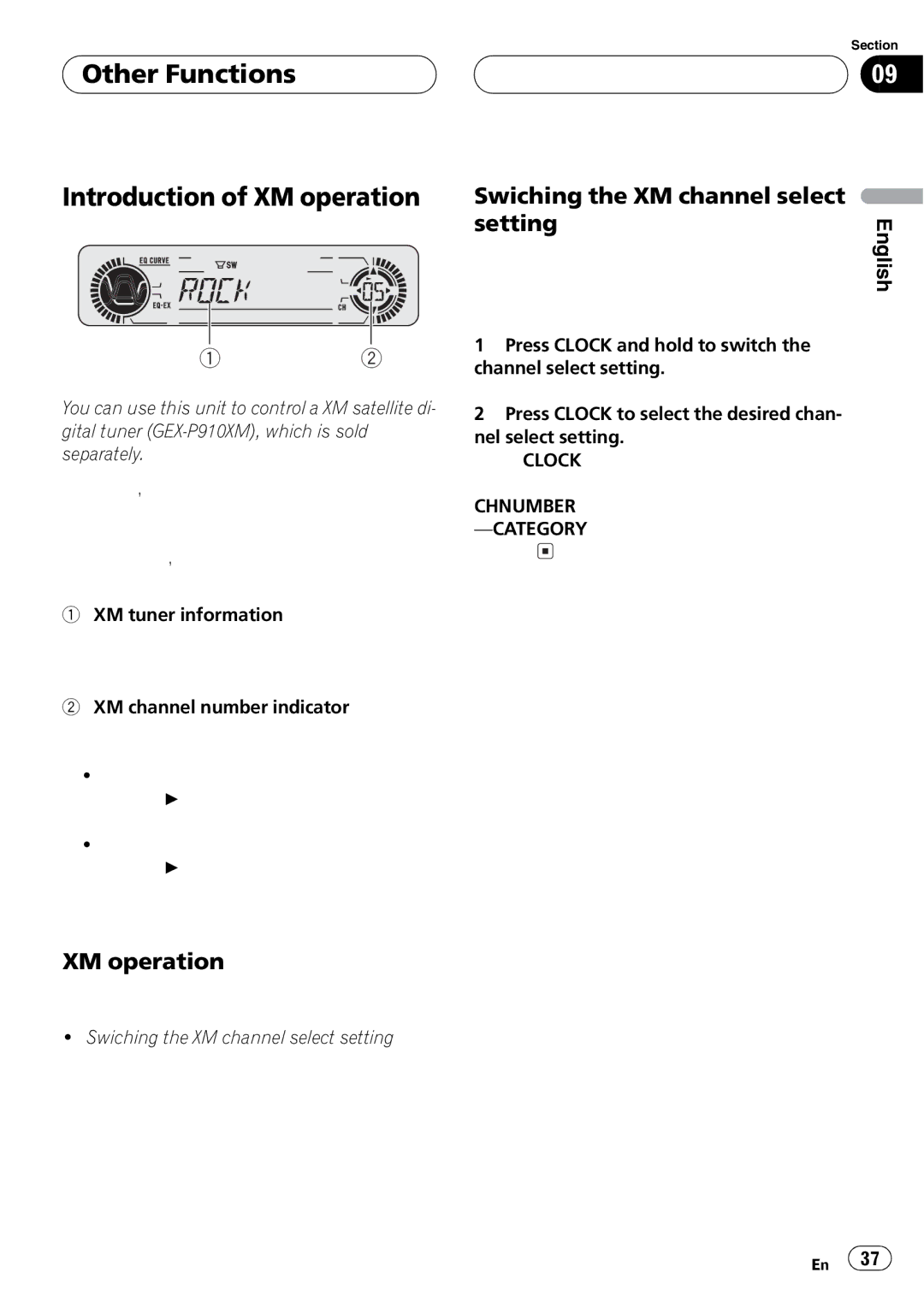 Pioneer DEH-P360 operation manual 