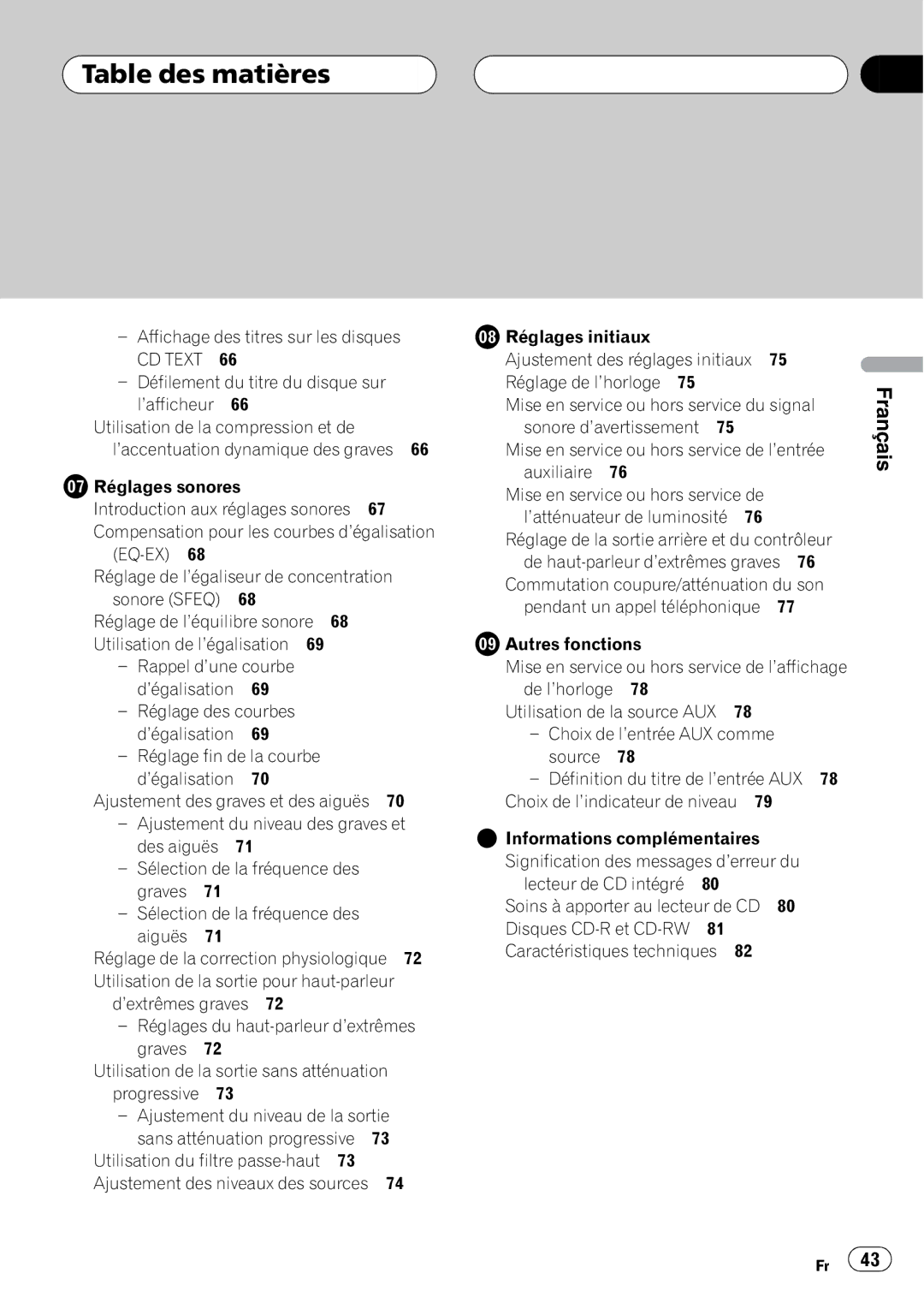 Pioneer DEH-P360 operation manual 