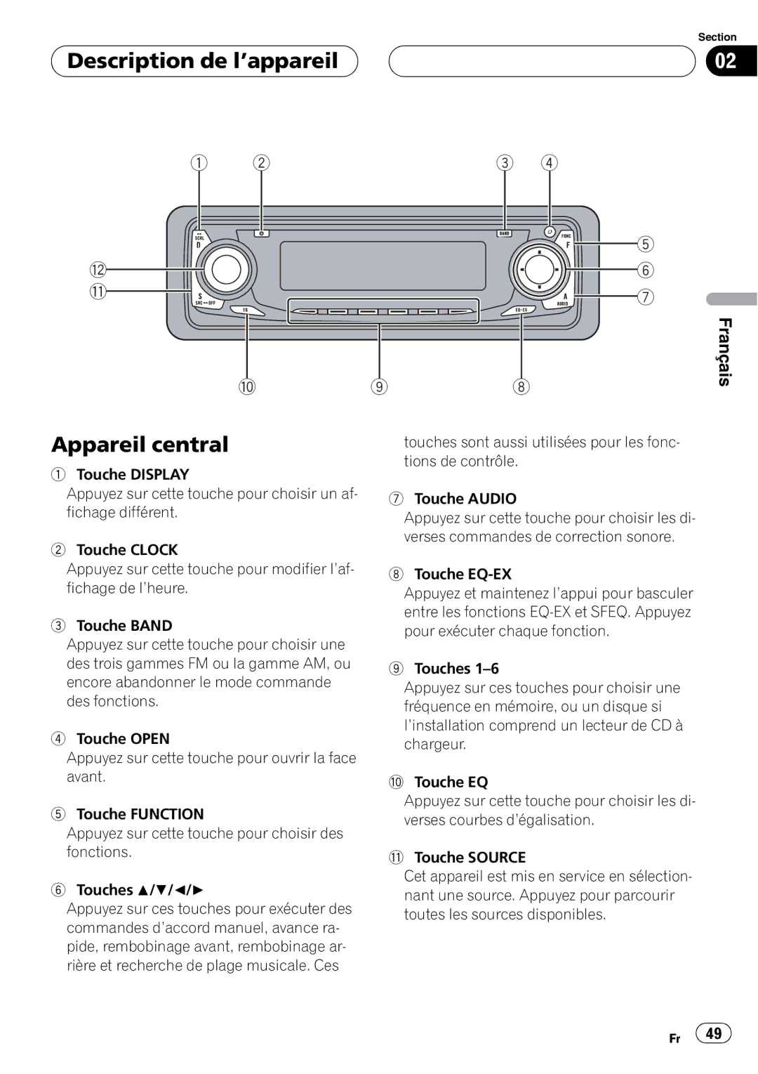 Pioneer DEH-P360 operation manual 