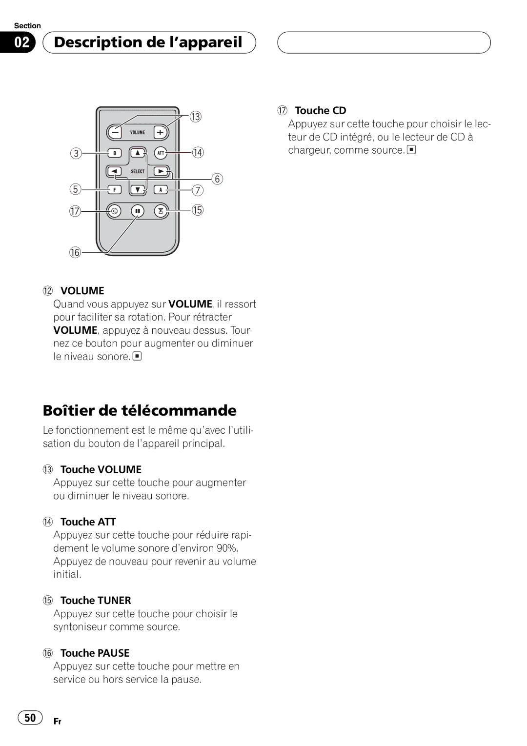 Pioneer DEH-P360 operation manual 