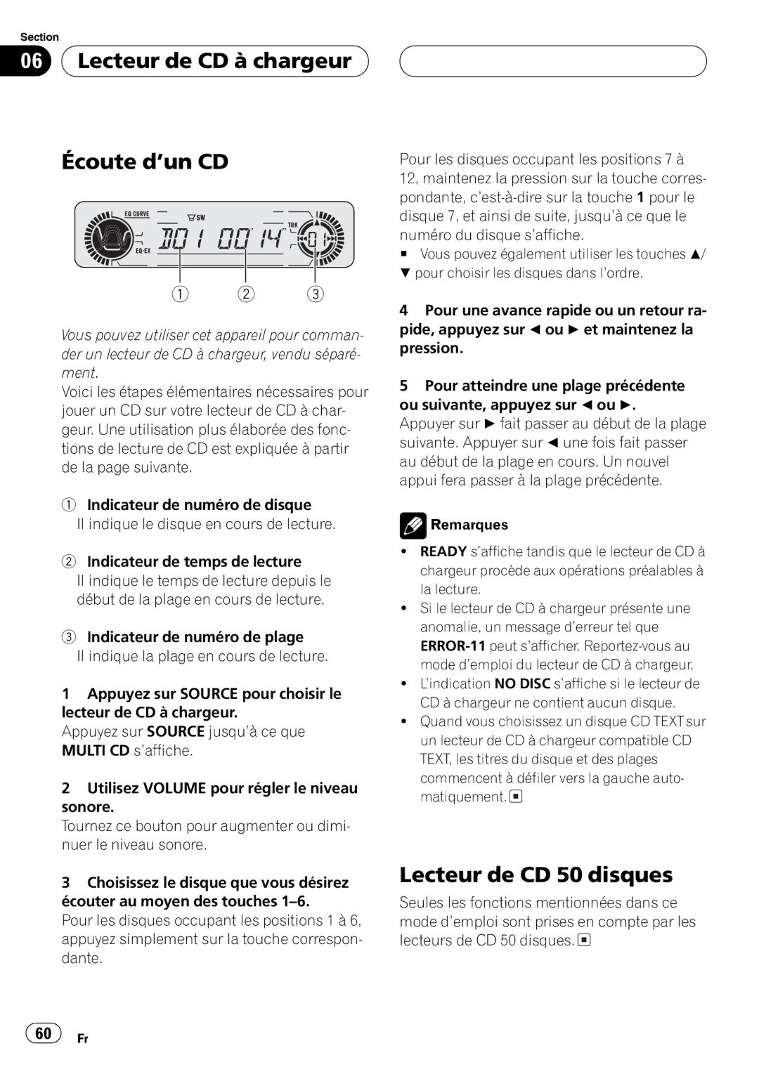 Pioneer DEH-P360 operation manual 