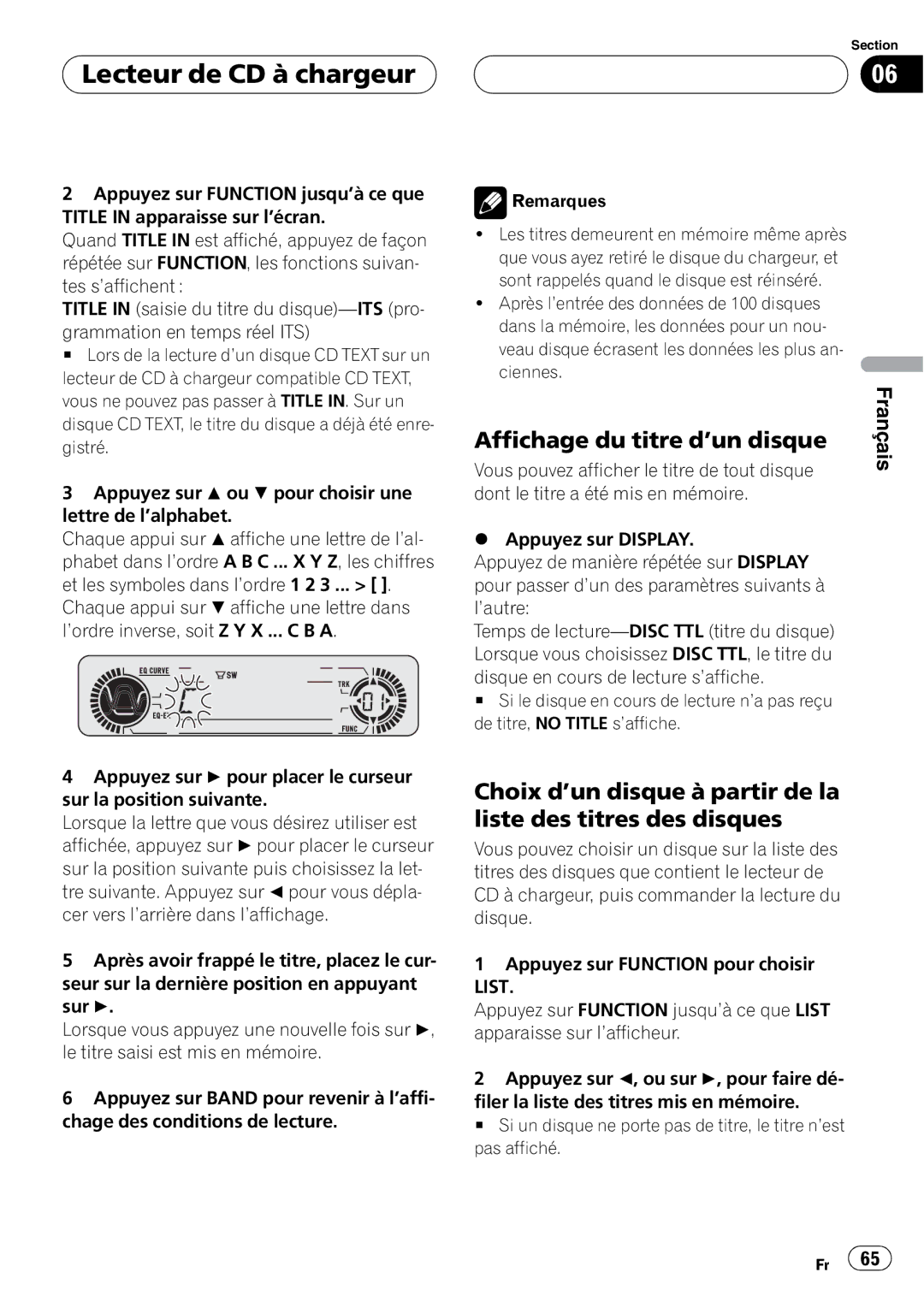 Pioneer DEH-P360 operation manual 