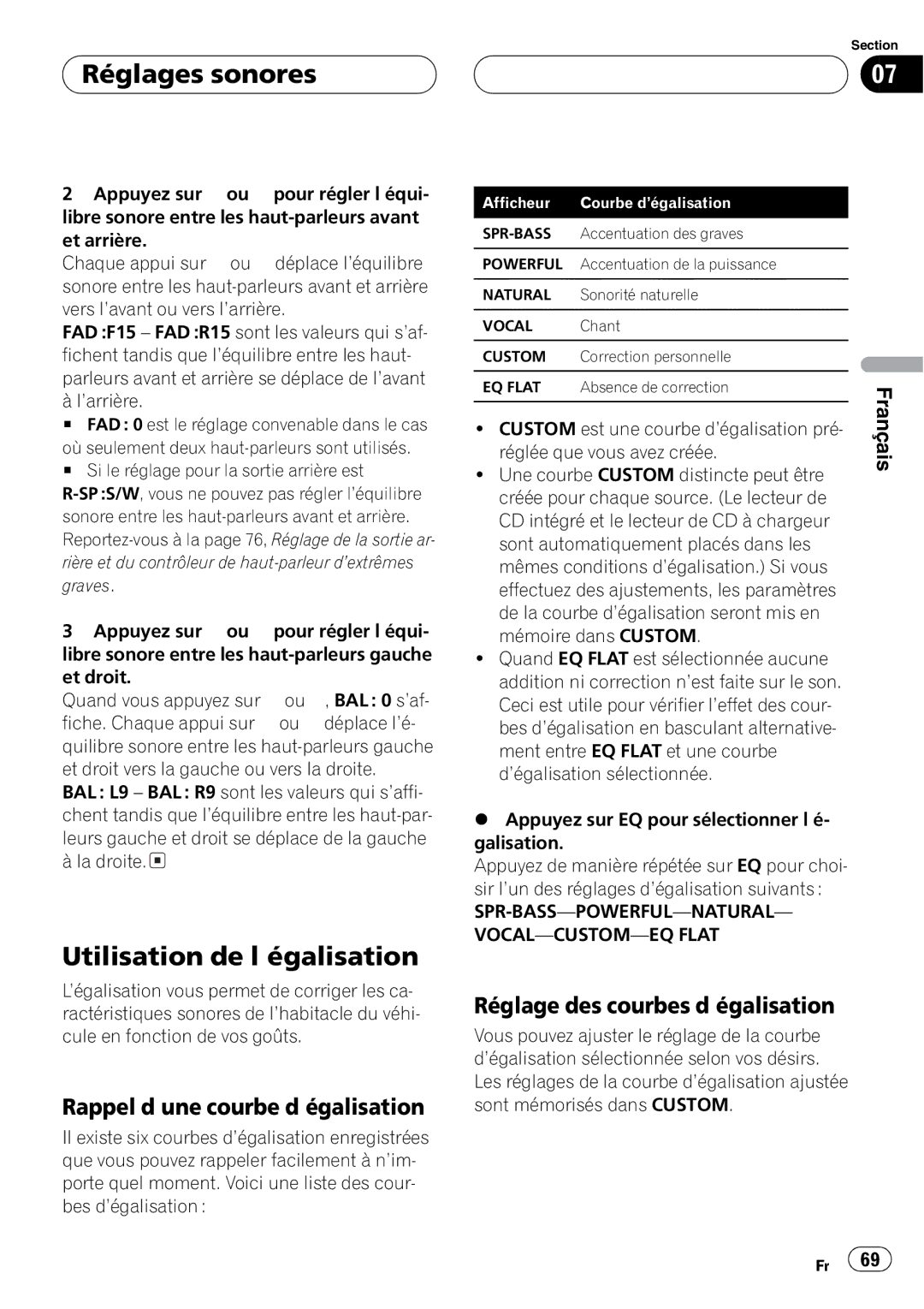 Pioneer DEH-P360 operation manual 