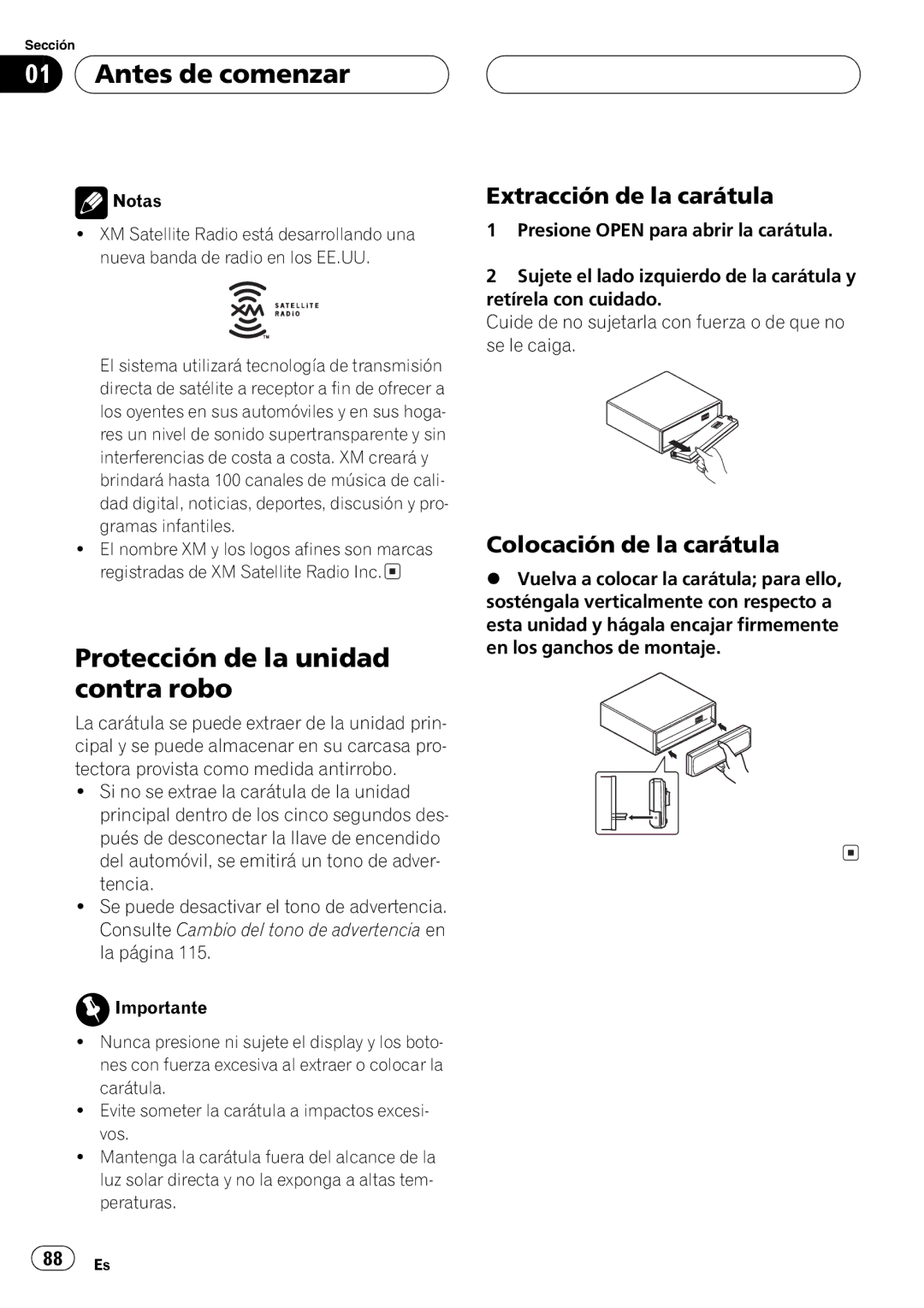 Pioneer DEH-P360 operation manual 