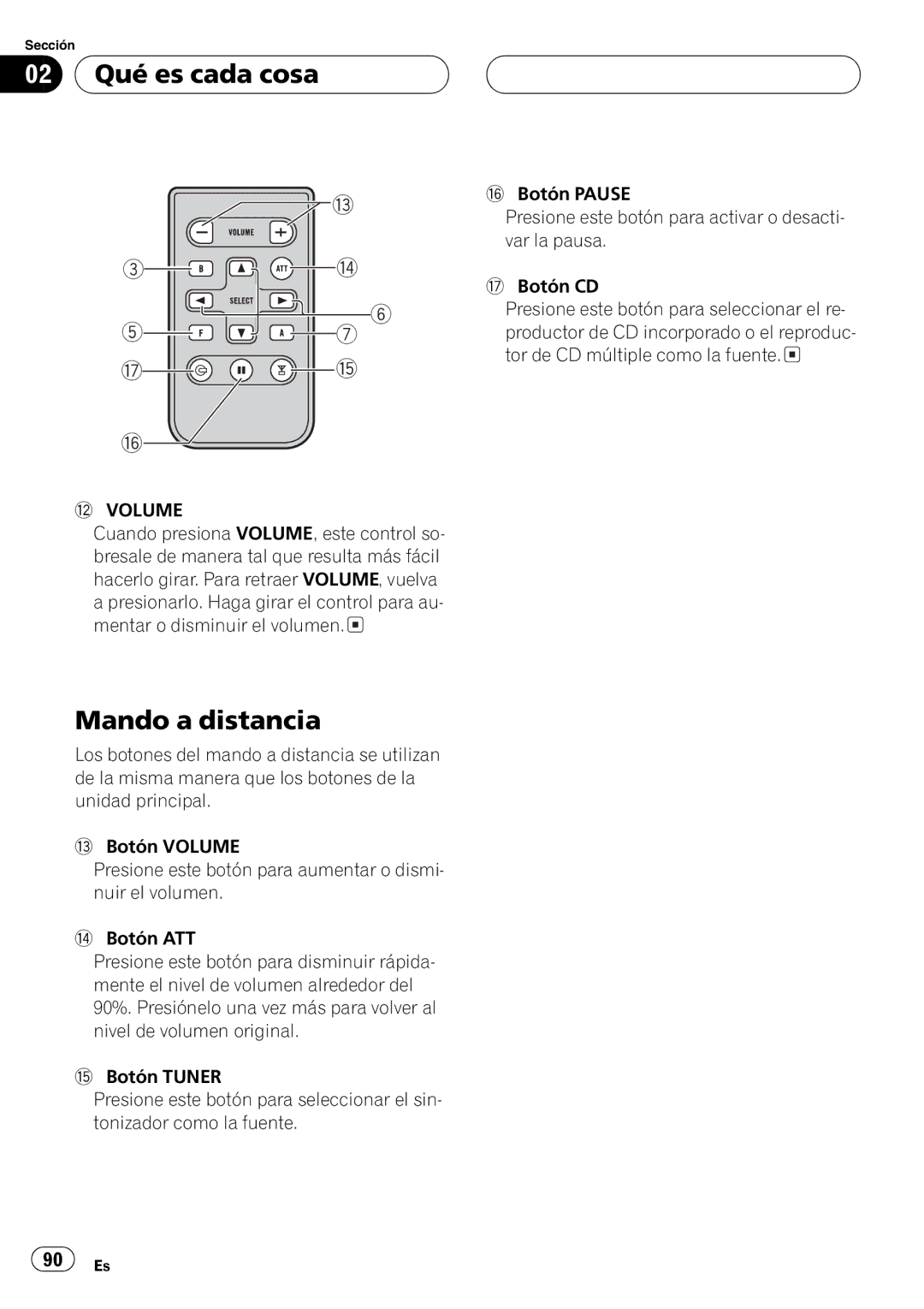 Pioneer DEH-P360 operation manual 