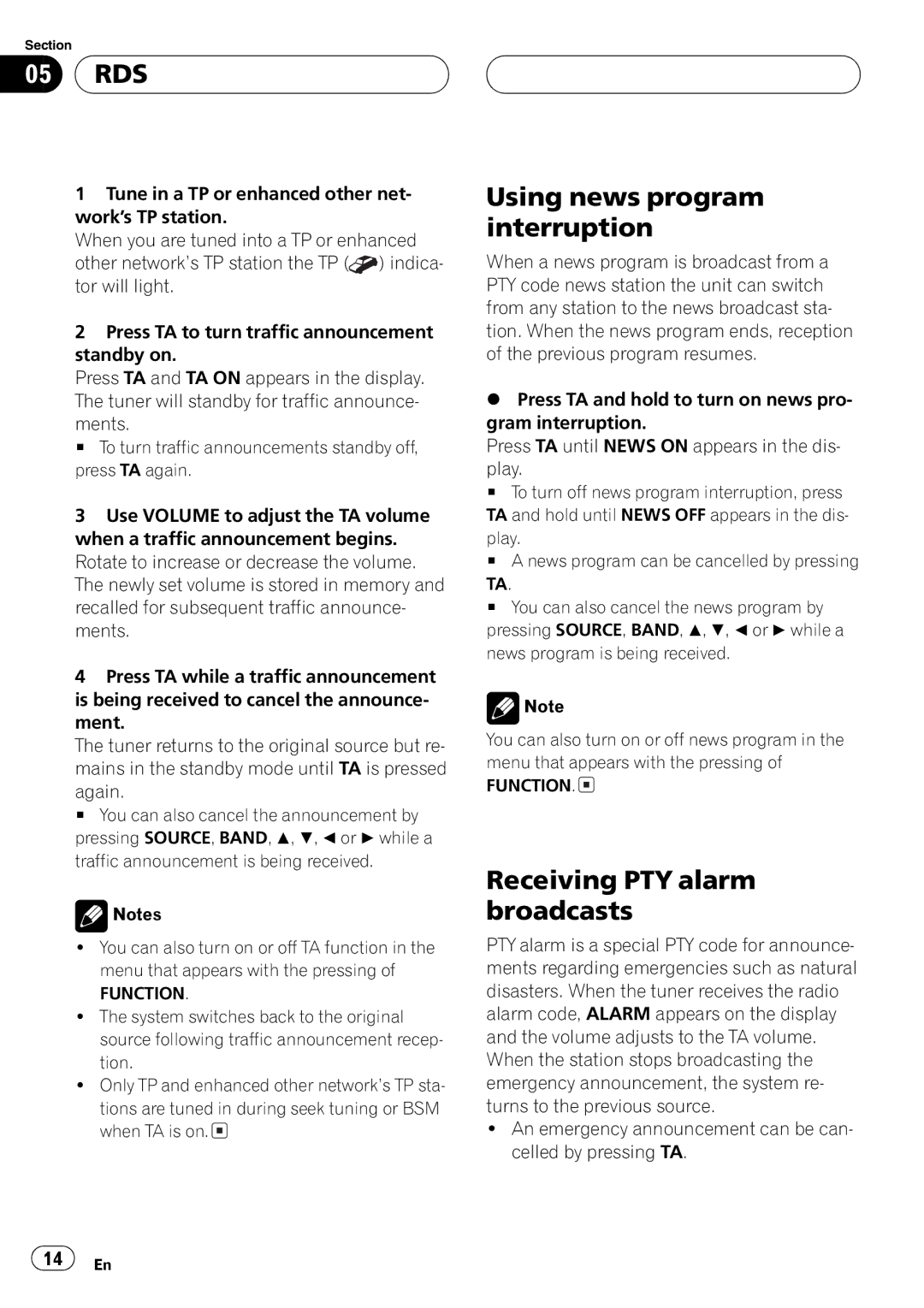 Pioneer DEH-P3600MPB, DEH-P3630MP operation manual 