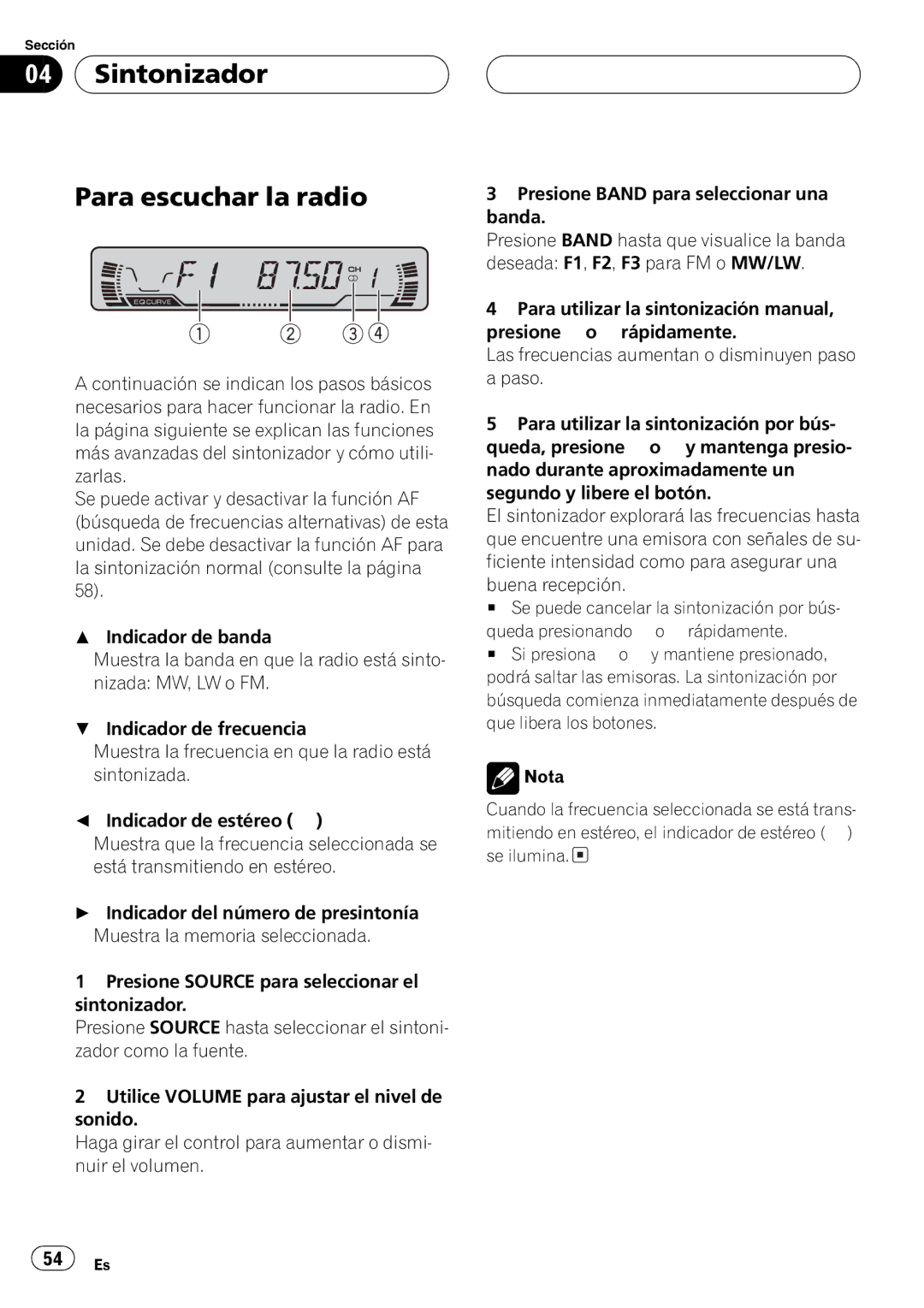 Pioneer DEH-P3600MPB, DEH-P3630MP operation manual 