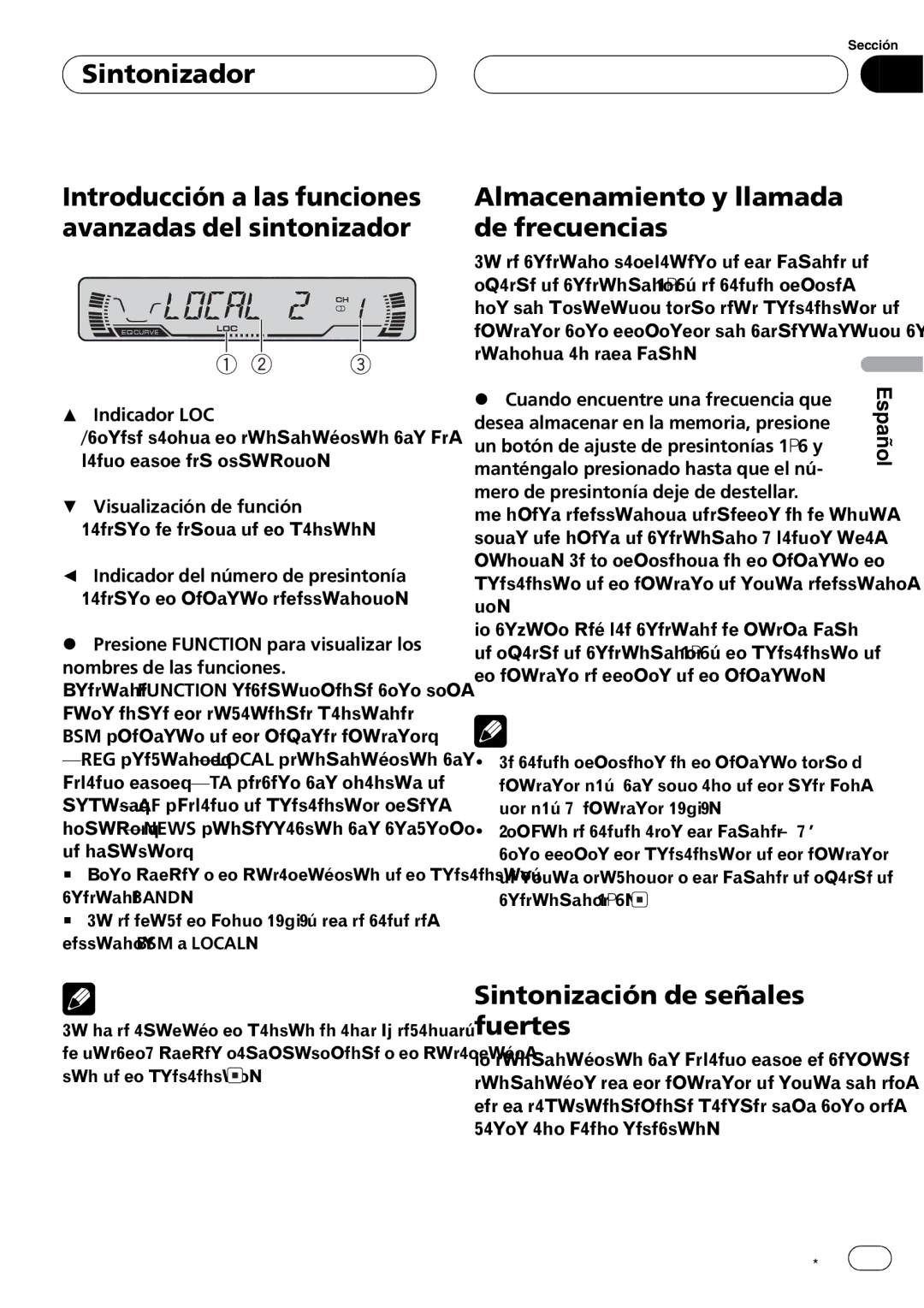 Pioneer DEH-P3630MP, DEH-P3600MPB operation manual + % + + 