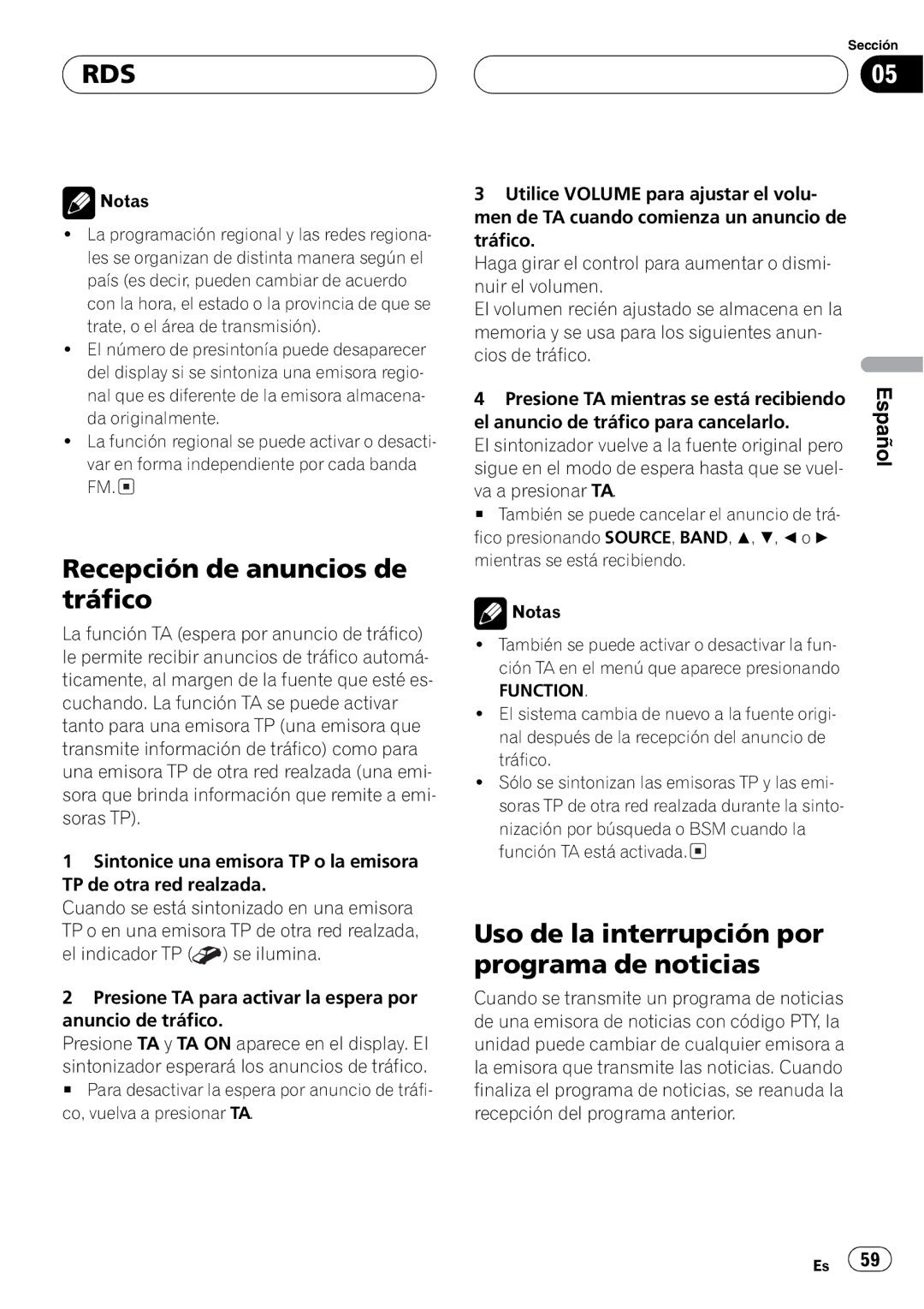 Pioneer DEH-P3600MPB, DEH-P3630MP operation manual 