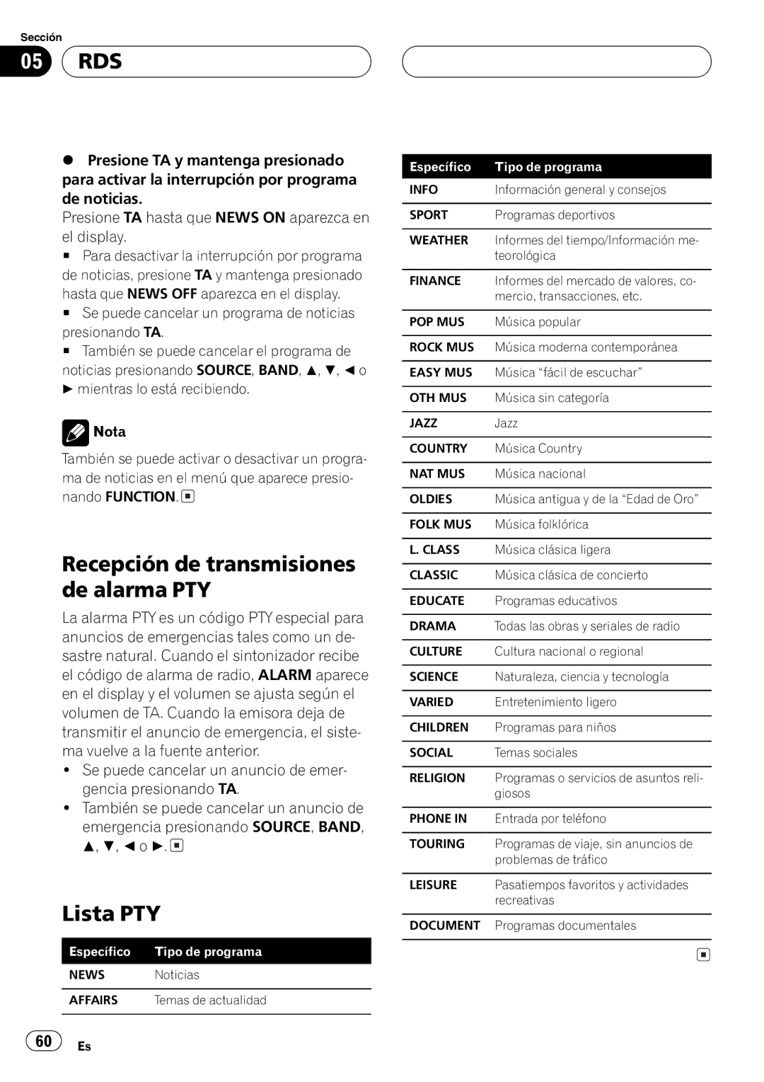 Pioneer DEH-P3600MPB, DEH-P3630MP operation manual 