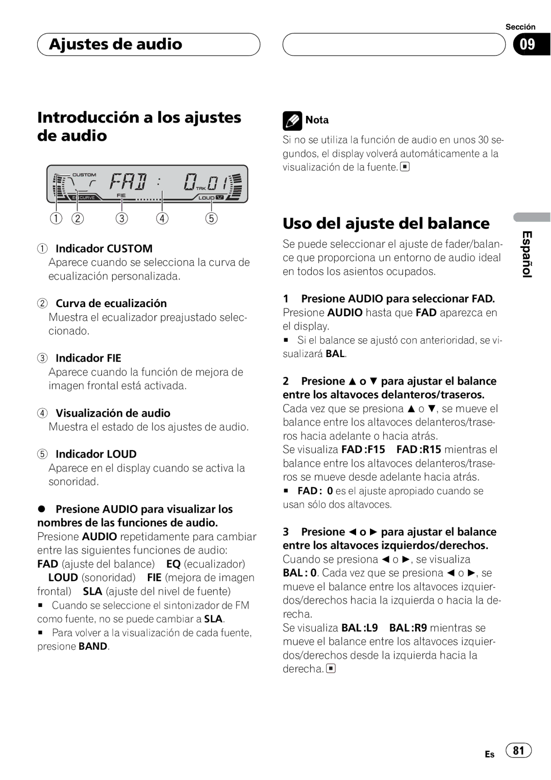 Pioneer DEH-P3600MPB, DEH-P3630MP operation manual 