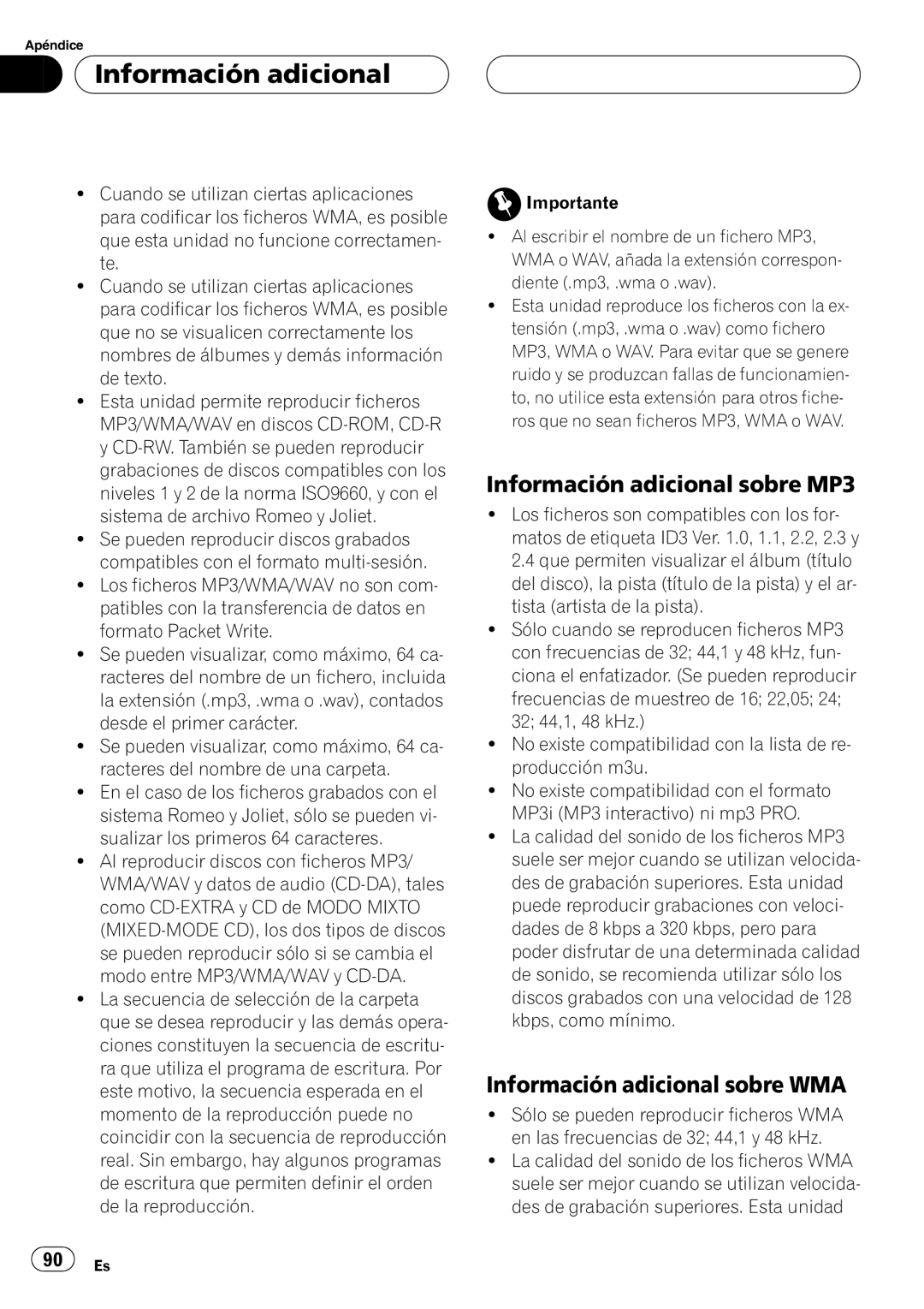 Pioneer DEH-P3600MPB, DEH-P3630MP operation manual 