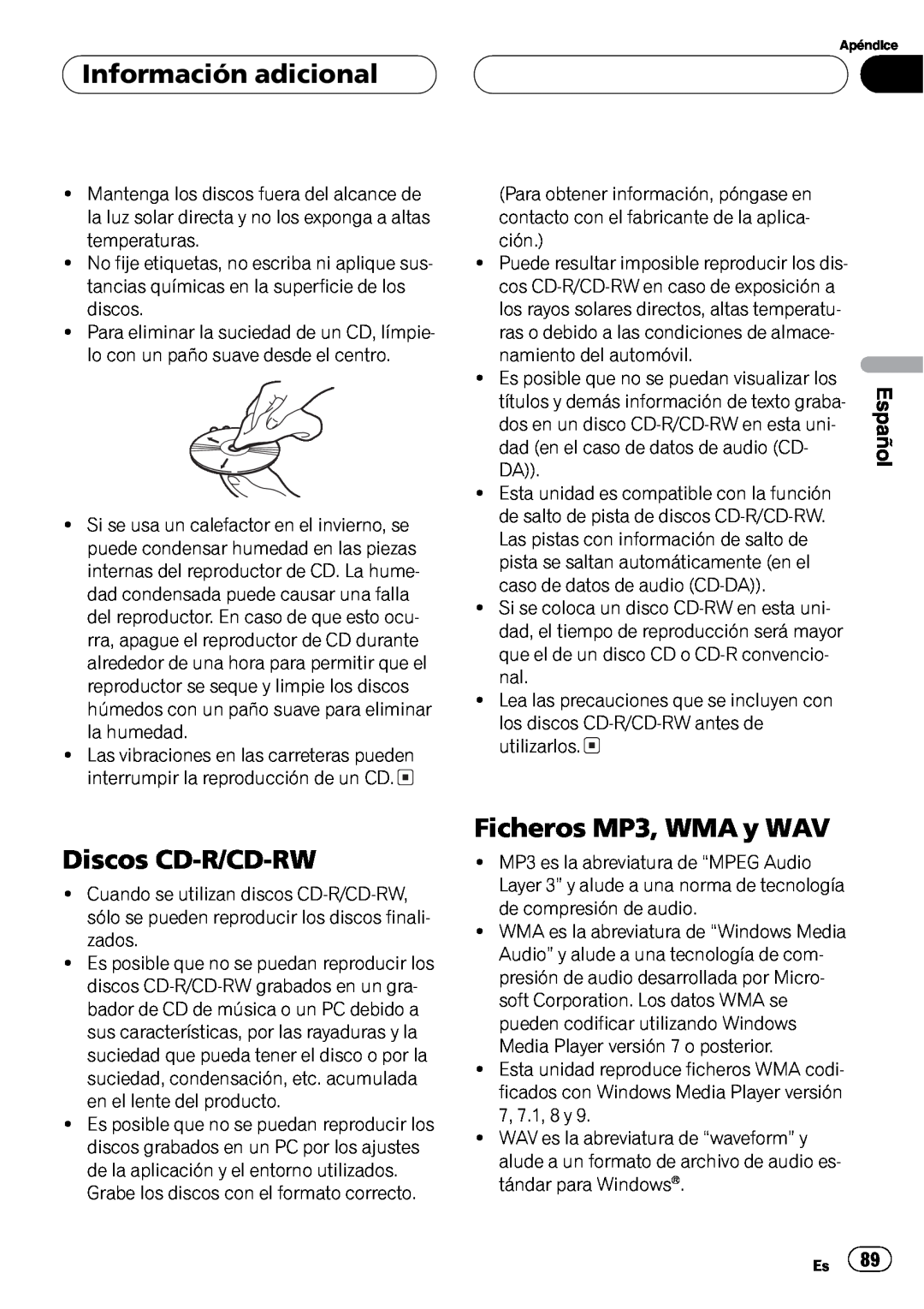 Pioneer DEH-P3600MPB, DEH-P3630MP operation manual + 