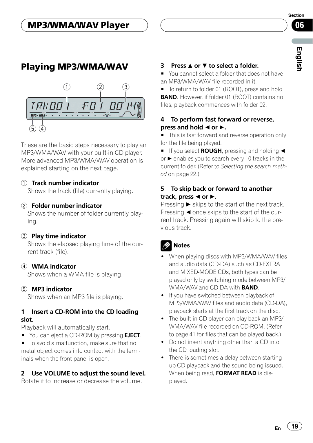 Pioneer DEH-P3800MP operation manual 