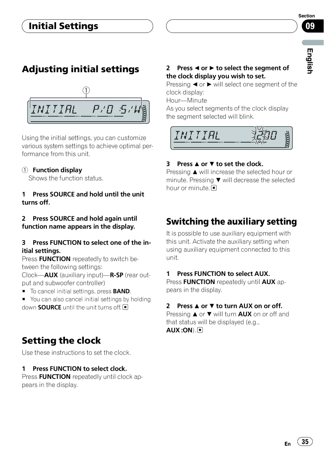 Pioneer DEH-P3800MP operation manual 