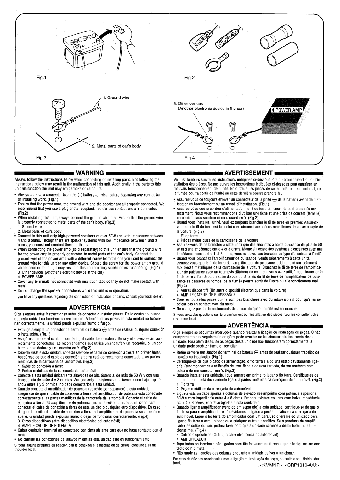 Pioneer DEH-P3800MP operation manual 