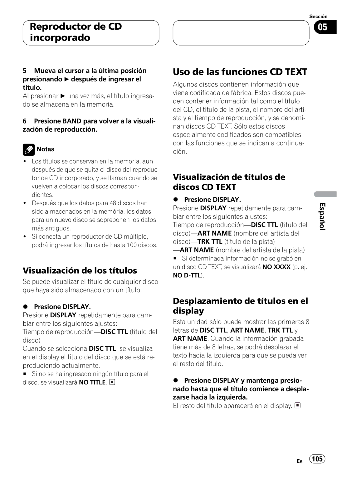 Pioneer DEH-P4500MP operation manual + % 