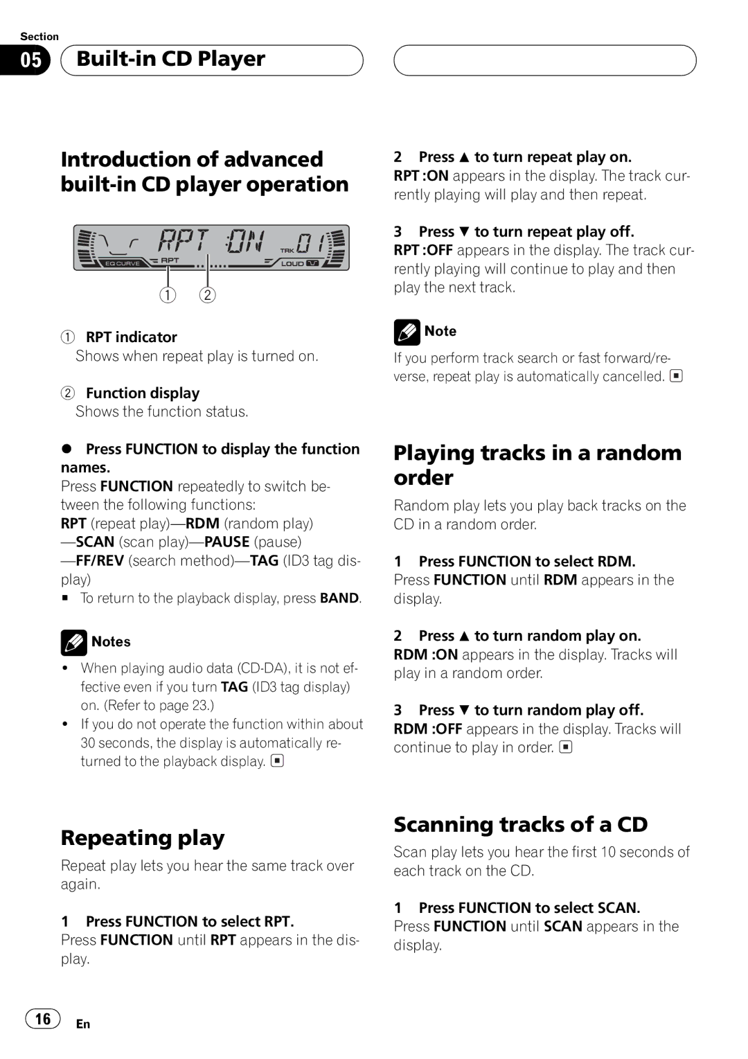 Pioneer DEH-P4500MP operation manual 