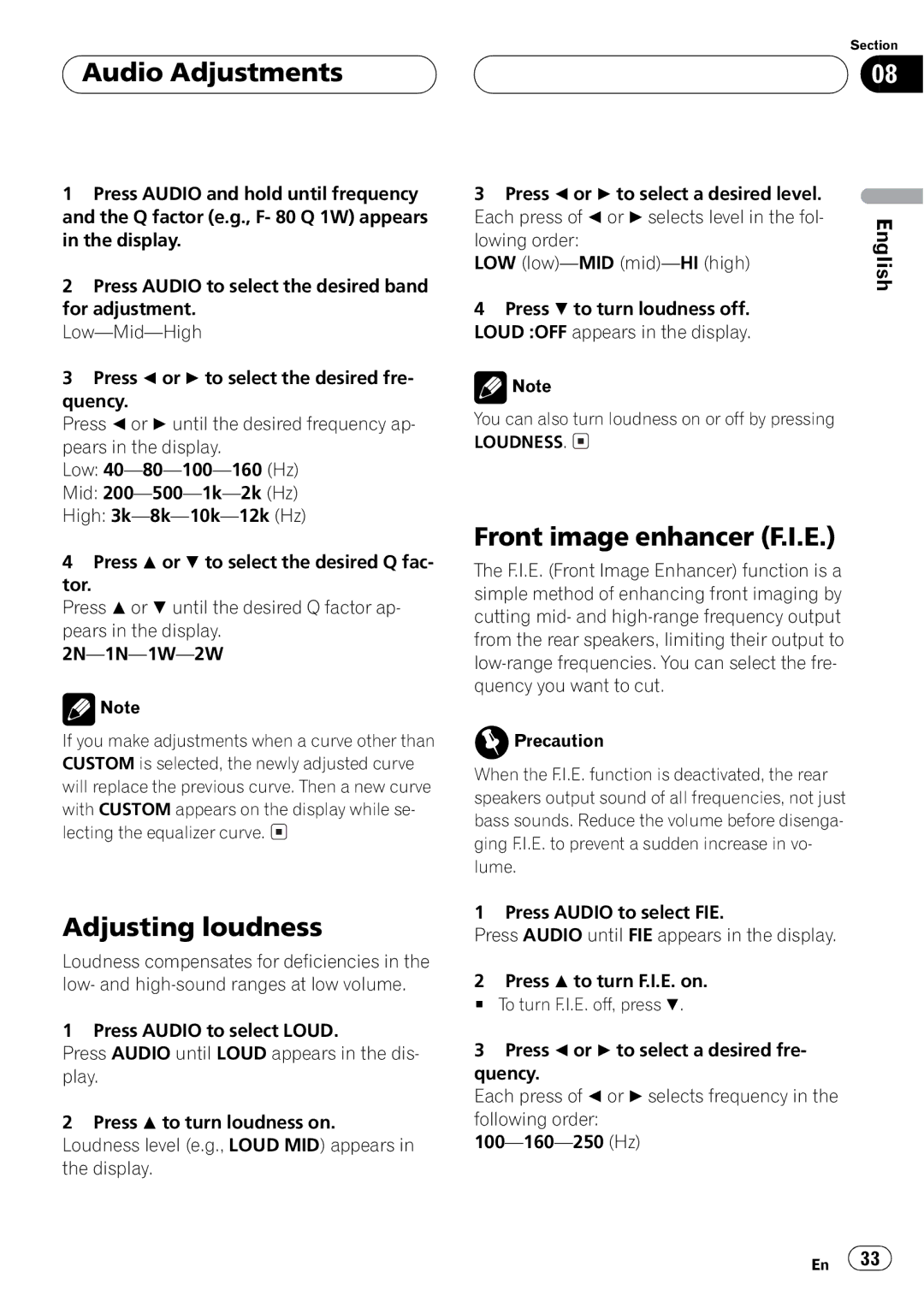 Pioneer DEH-P4500MP operation manual 